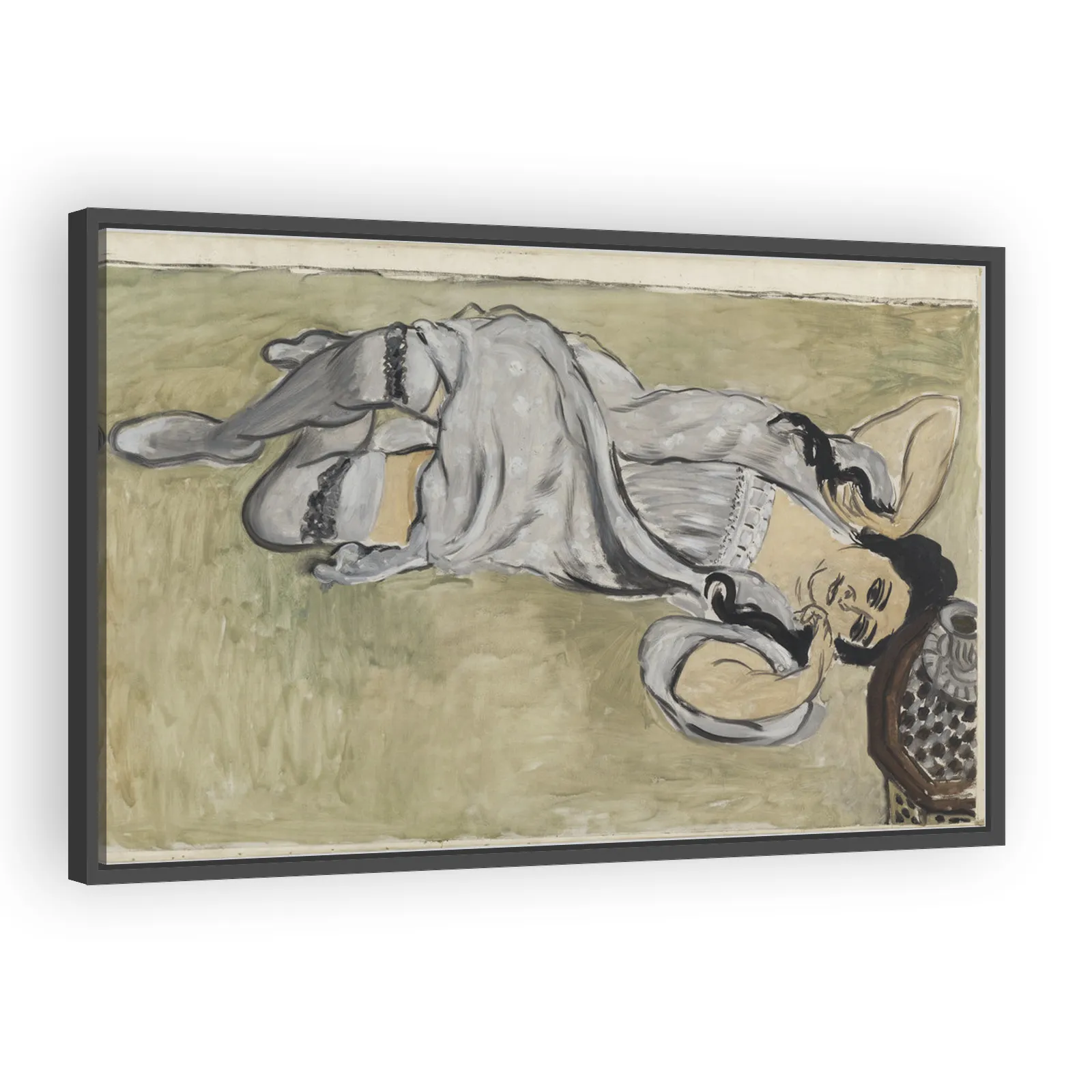 Lorette mit der Kaffeetasse by Henri Matisse