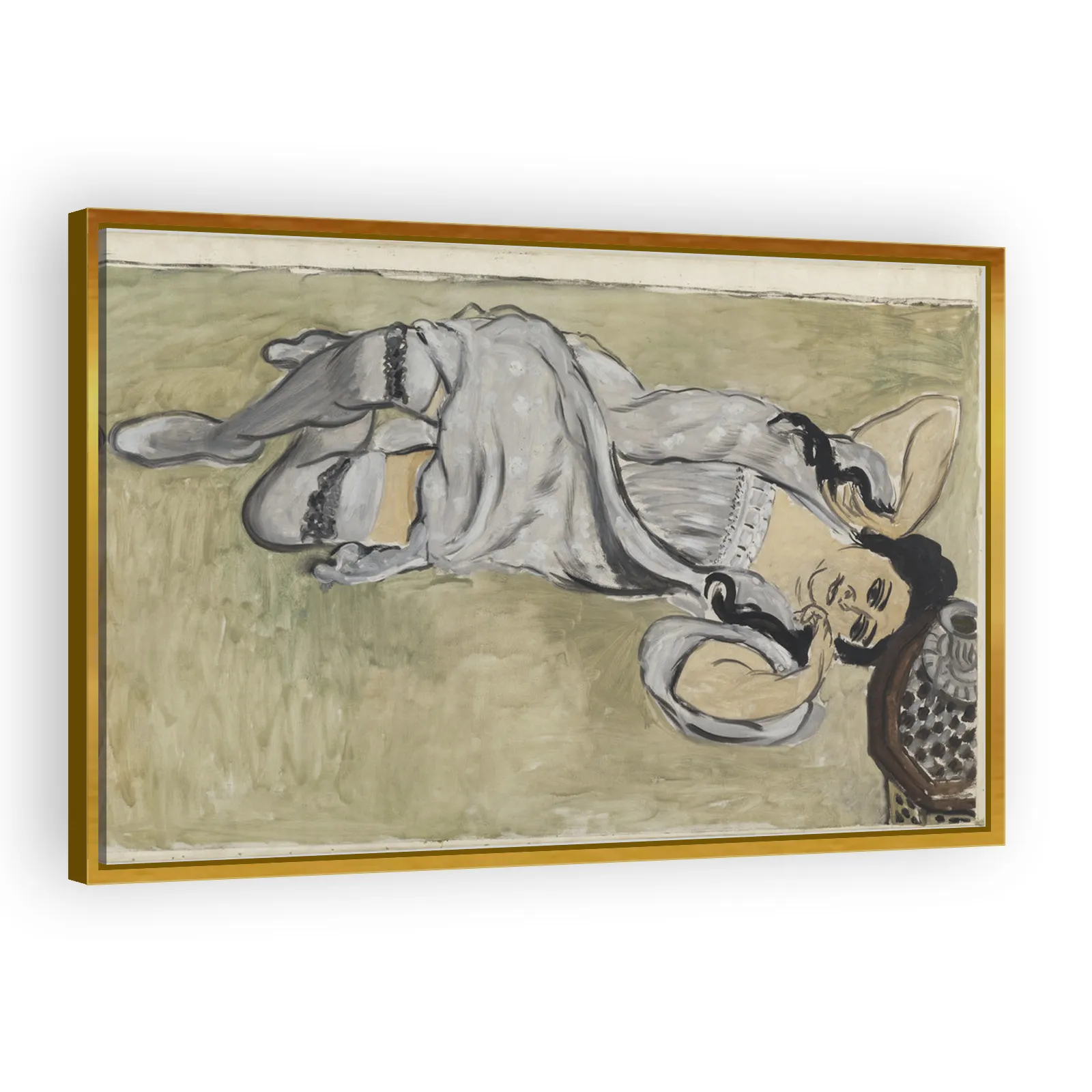 Lorette mit der Kaffeetasse by Henri Matisse - view 3 thumbnail