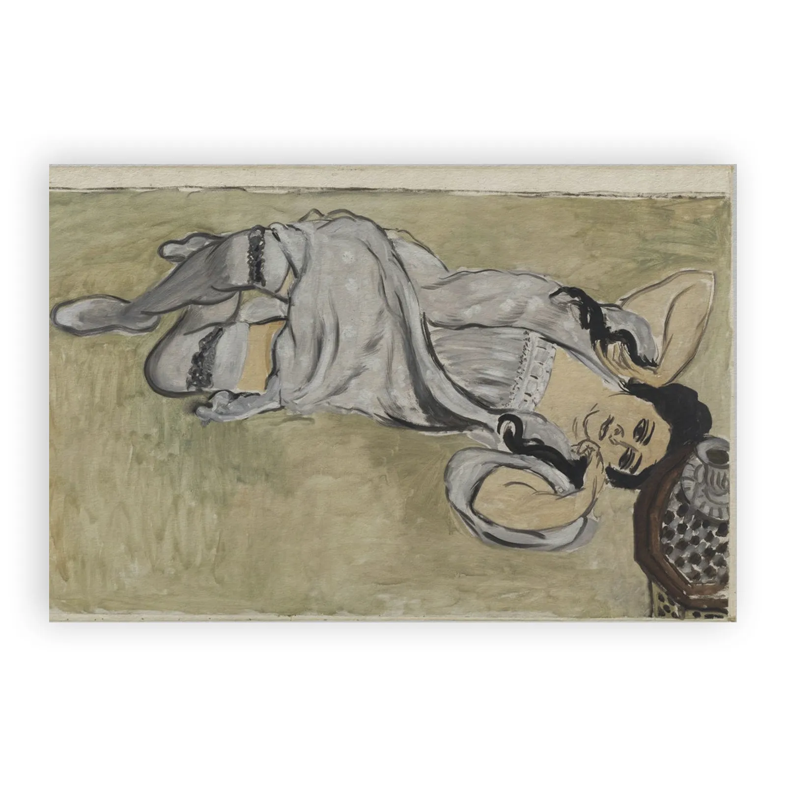 Lorette mit der Kaffeetasse by Henri Matisse - view 6 thumbnail