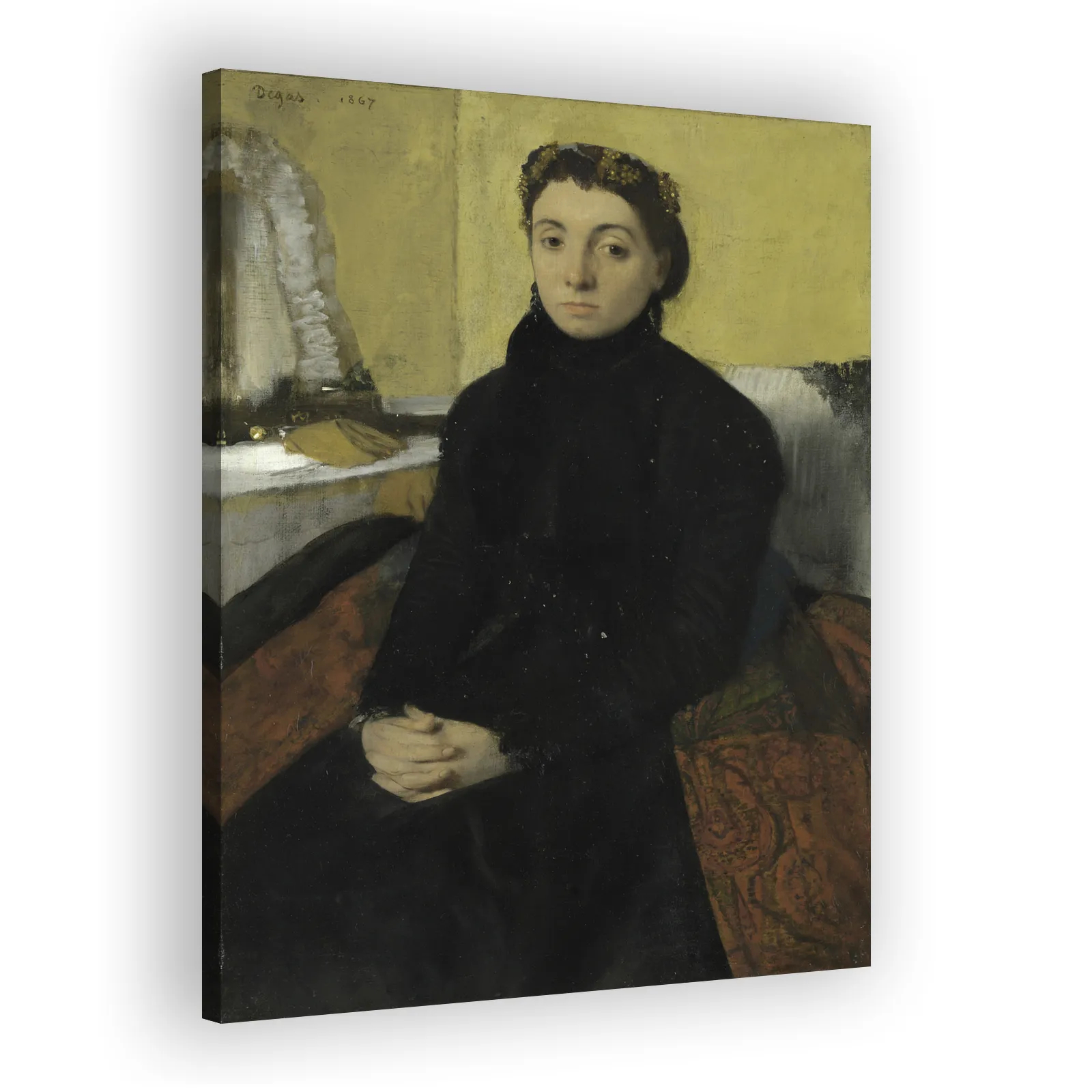 Joséphine Gaujelin by Edgar Degas - view 2 thumbnail