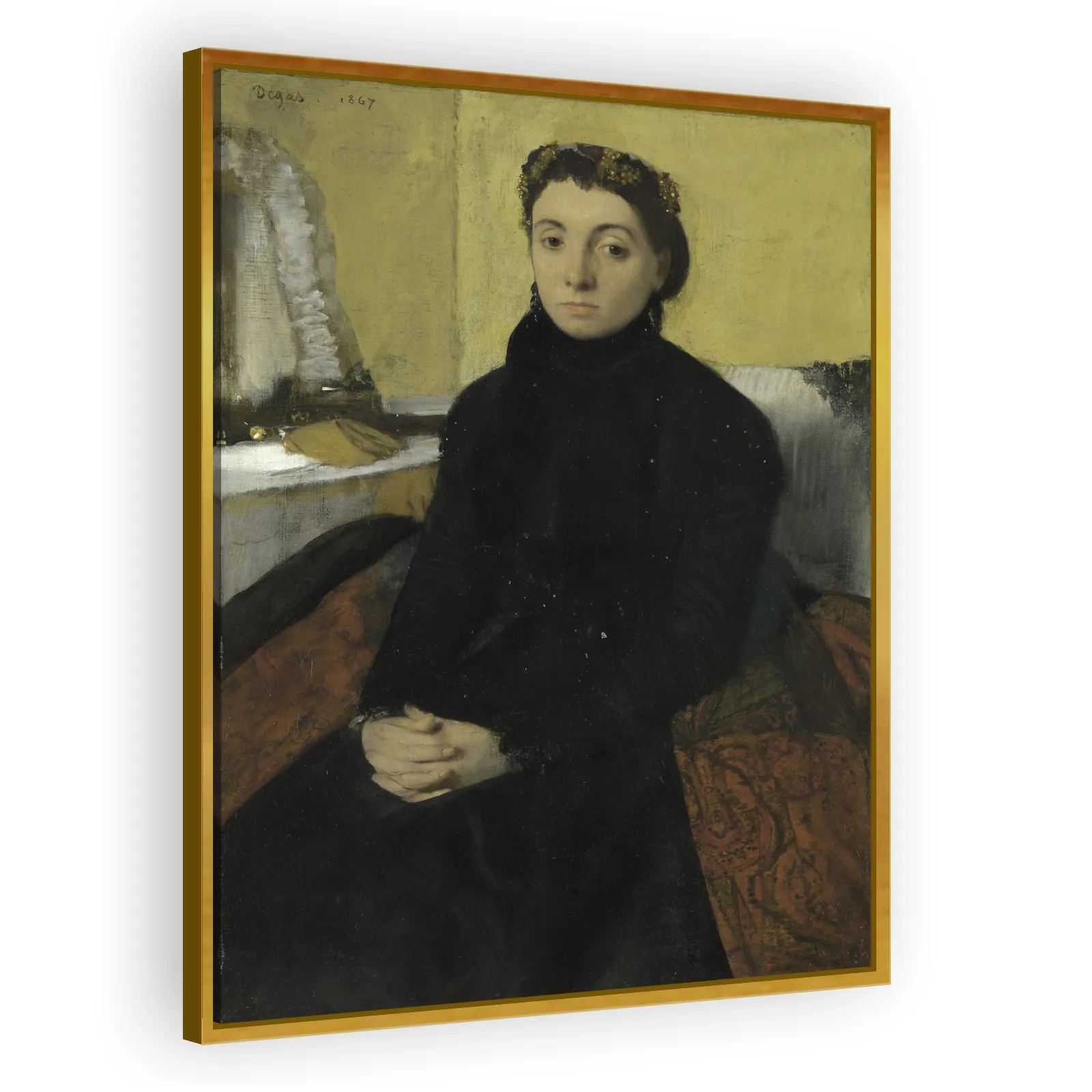 Joséphine Gaujelin by Edgar Degas - view 3 thumbnail