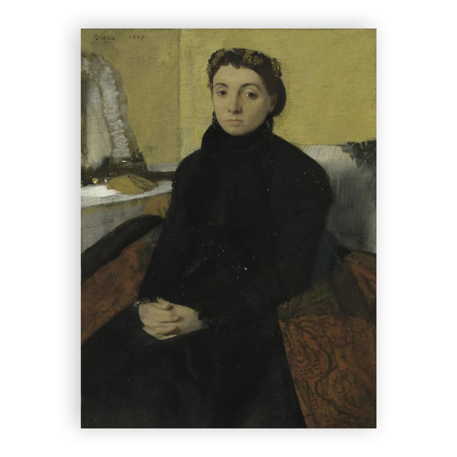 Joséphine Gaujelin by Edgar Degas - view 6 thumbnail