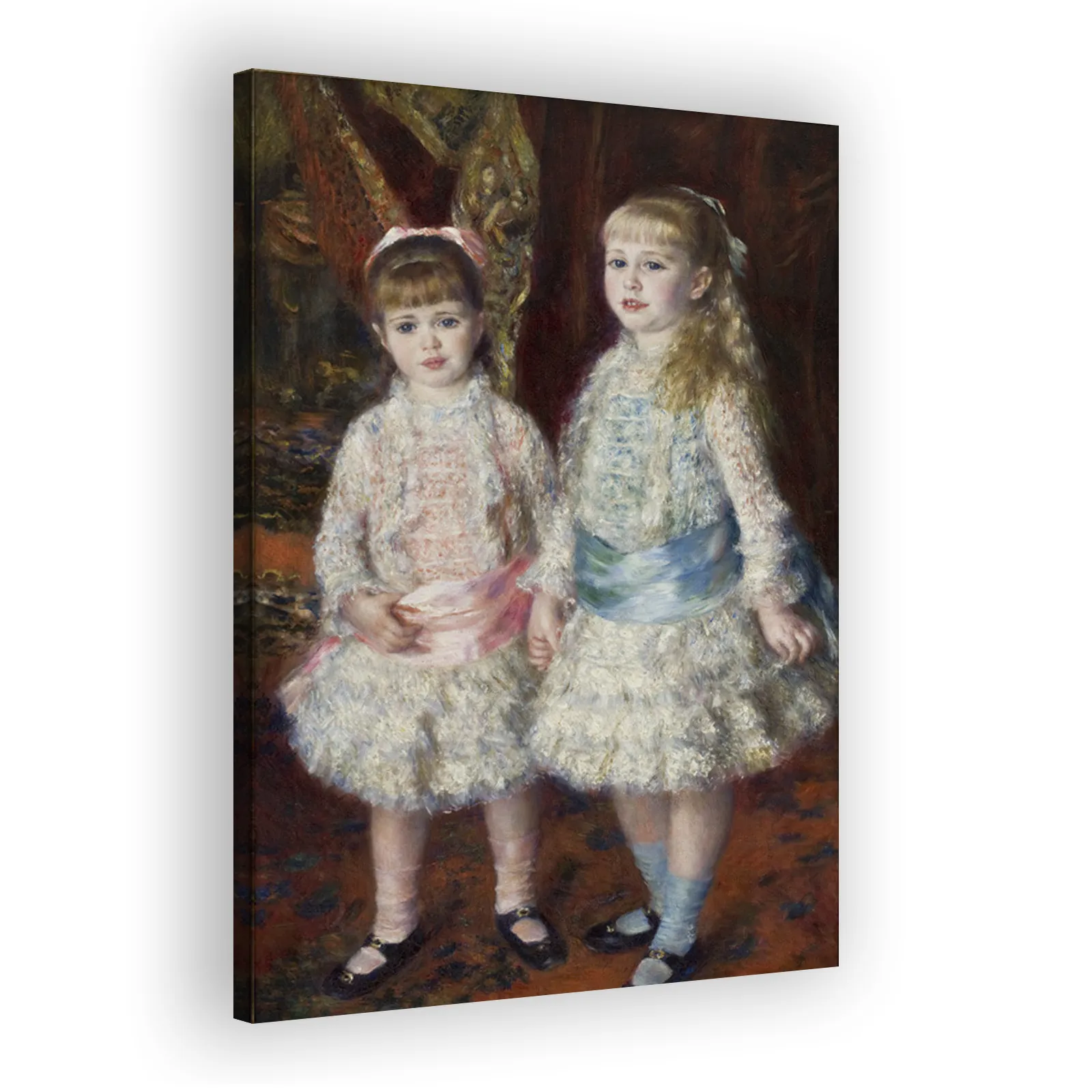 Pink and Blue by Pierre Auguste Renoir - view 2 thumbnail