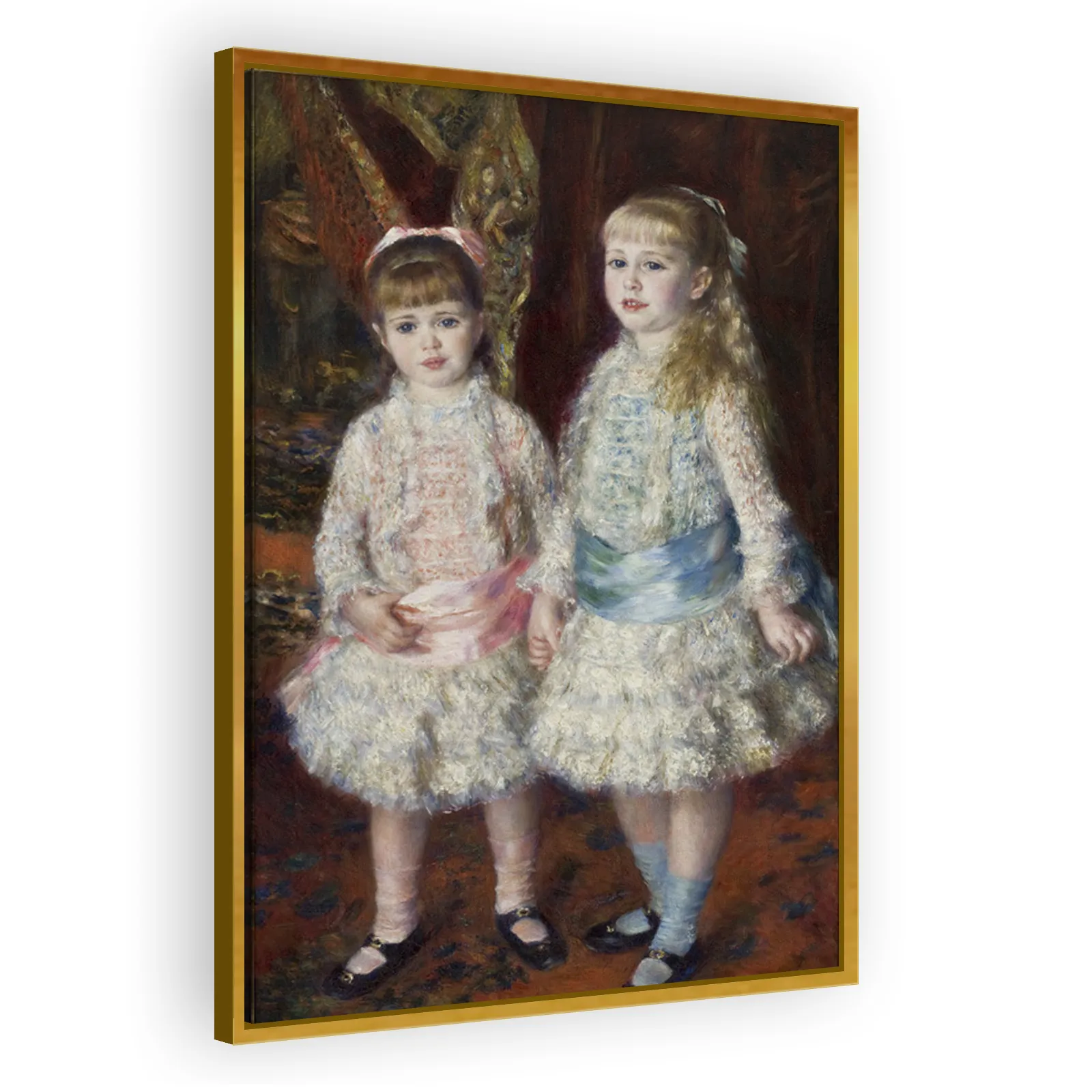 Pink and Blue by Pierre Auguste Renoir - view 3 thumbnail