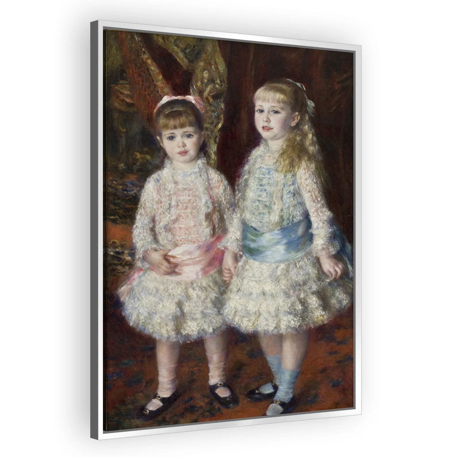Pink and Blue by Pierre Auguste Renoir - view 4 thumbnail