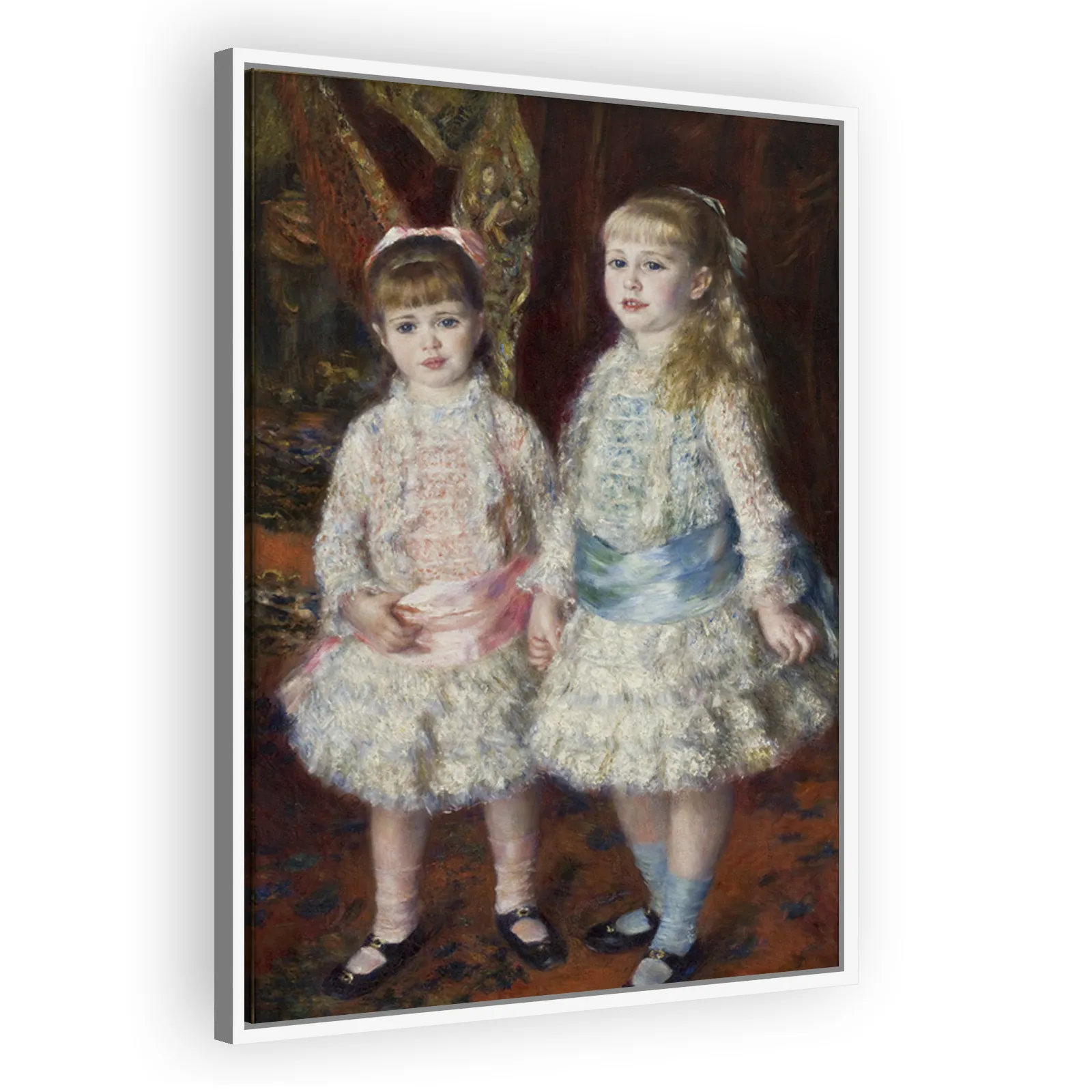 Pink and Blue by Pierre Auguste Renoir - view 5 thumbnail