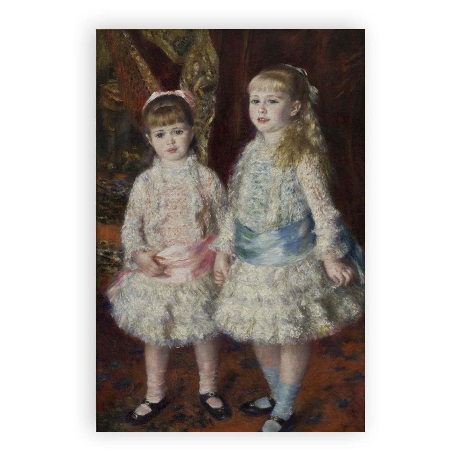Pink and Blue by Pierre Auguste Renoir - view 6 thumbnail