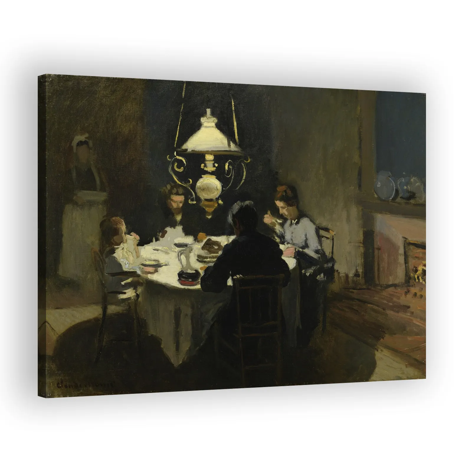 The Dinner by Claude Monet - view 2 thumbnail