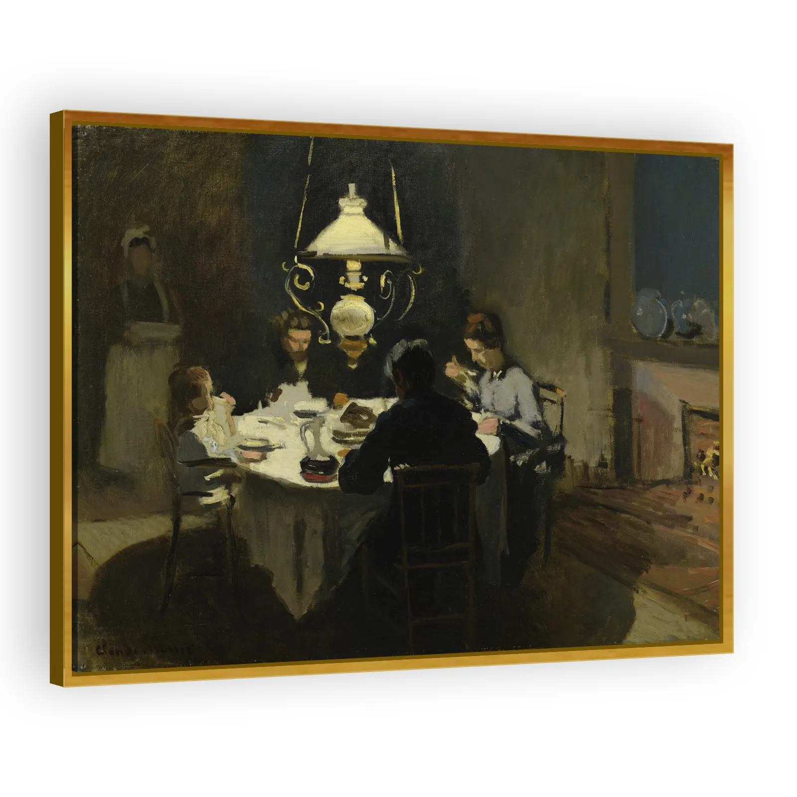 The Dinner by Claude Monet - view 3 thumbnail