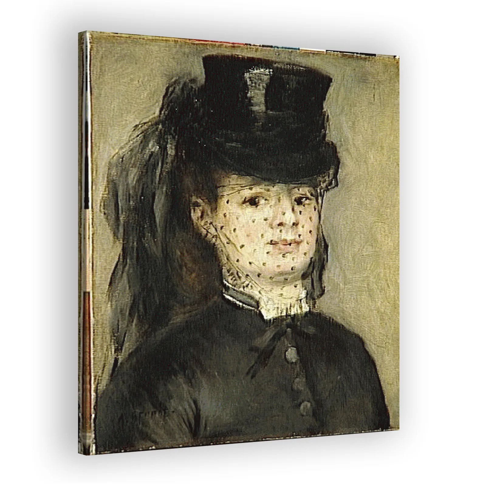 Madame Darras by Pierre Auguste Renoir - view 2 thumbnail
