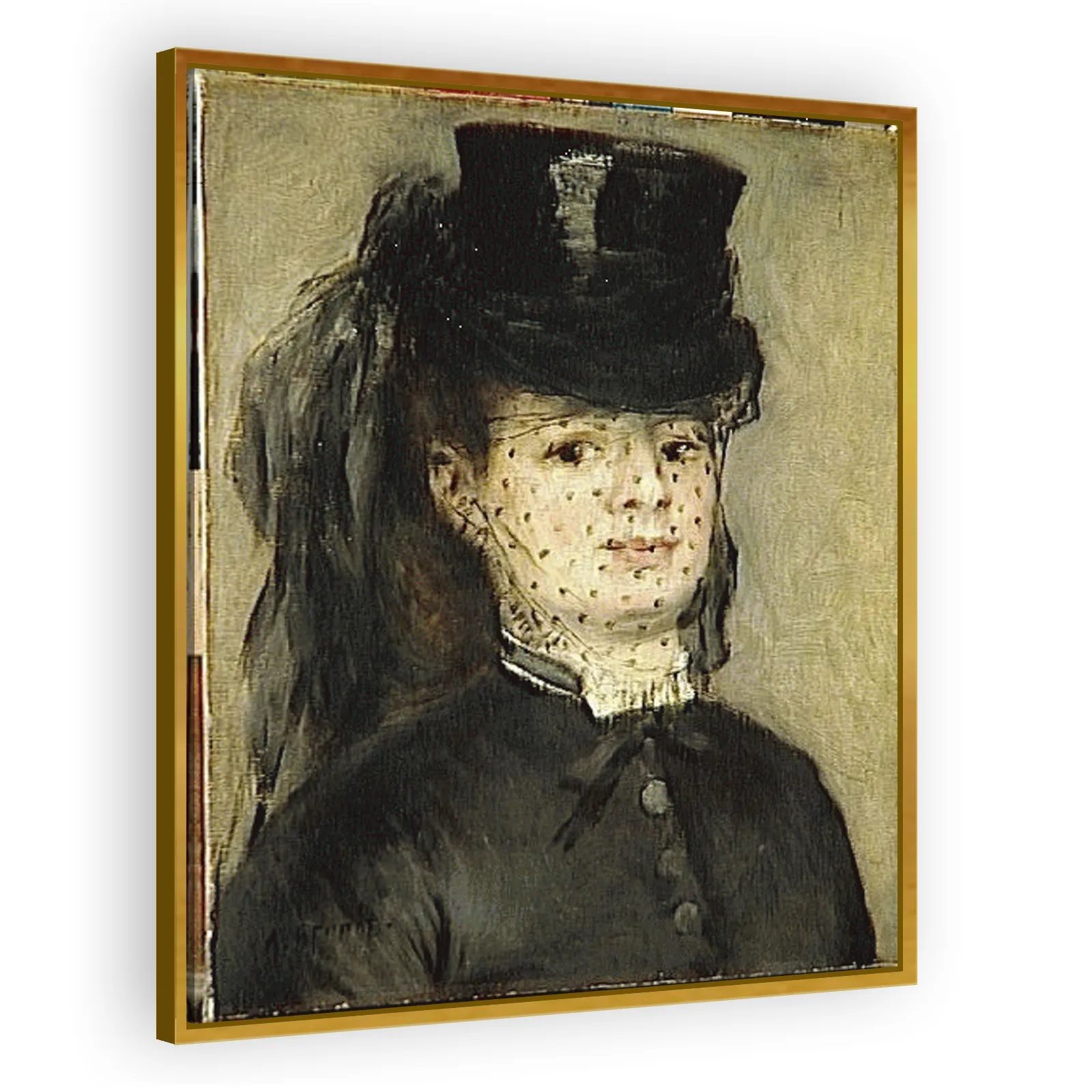 Madame Darras by Pierre Auguste Renoir - view 3 thumbnail