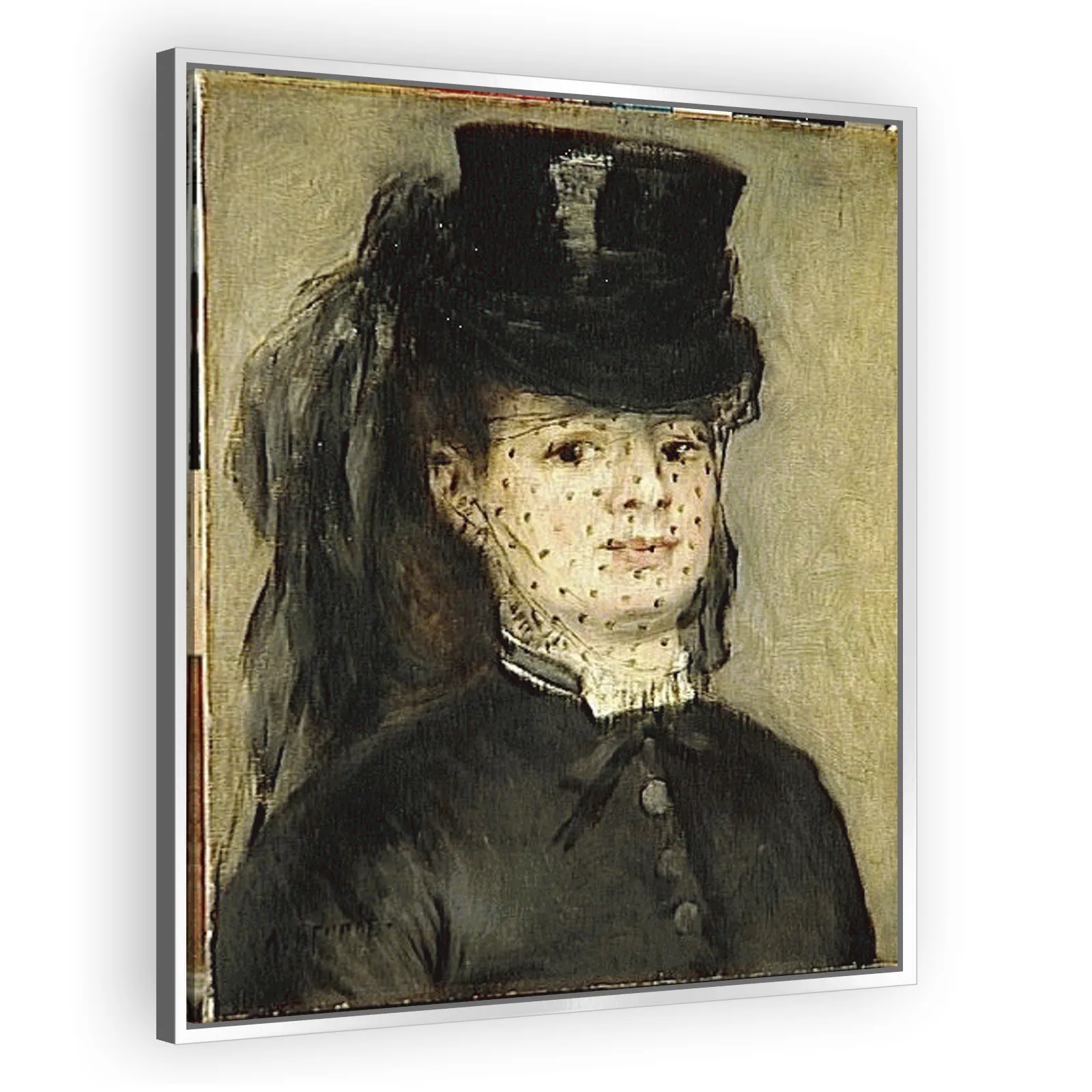 Madame Darras by Pierre Auguste Renoir - view 4 thumbnail