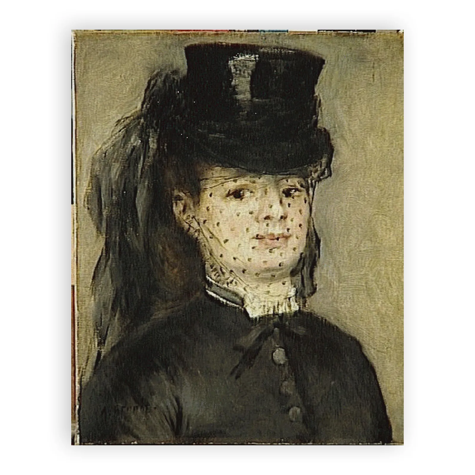 Madame Darras by Pierre Auguste Renoir - view 6 thumbnail
