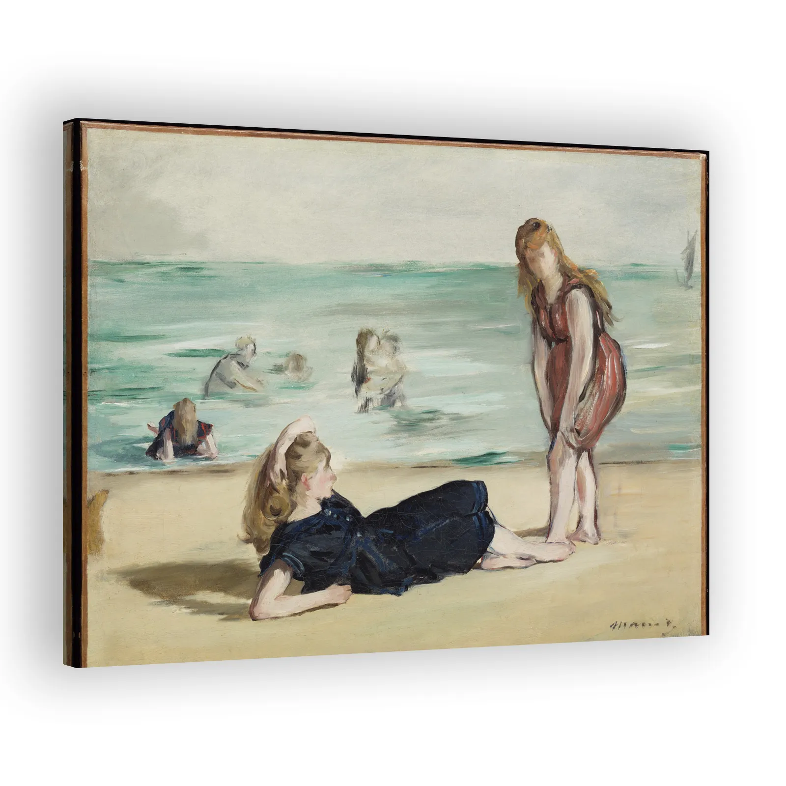 On the Beach by Edouard Manet - view 2 thumbnail