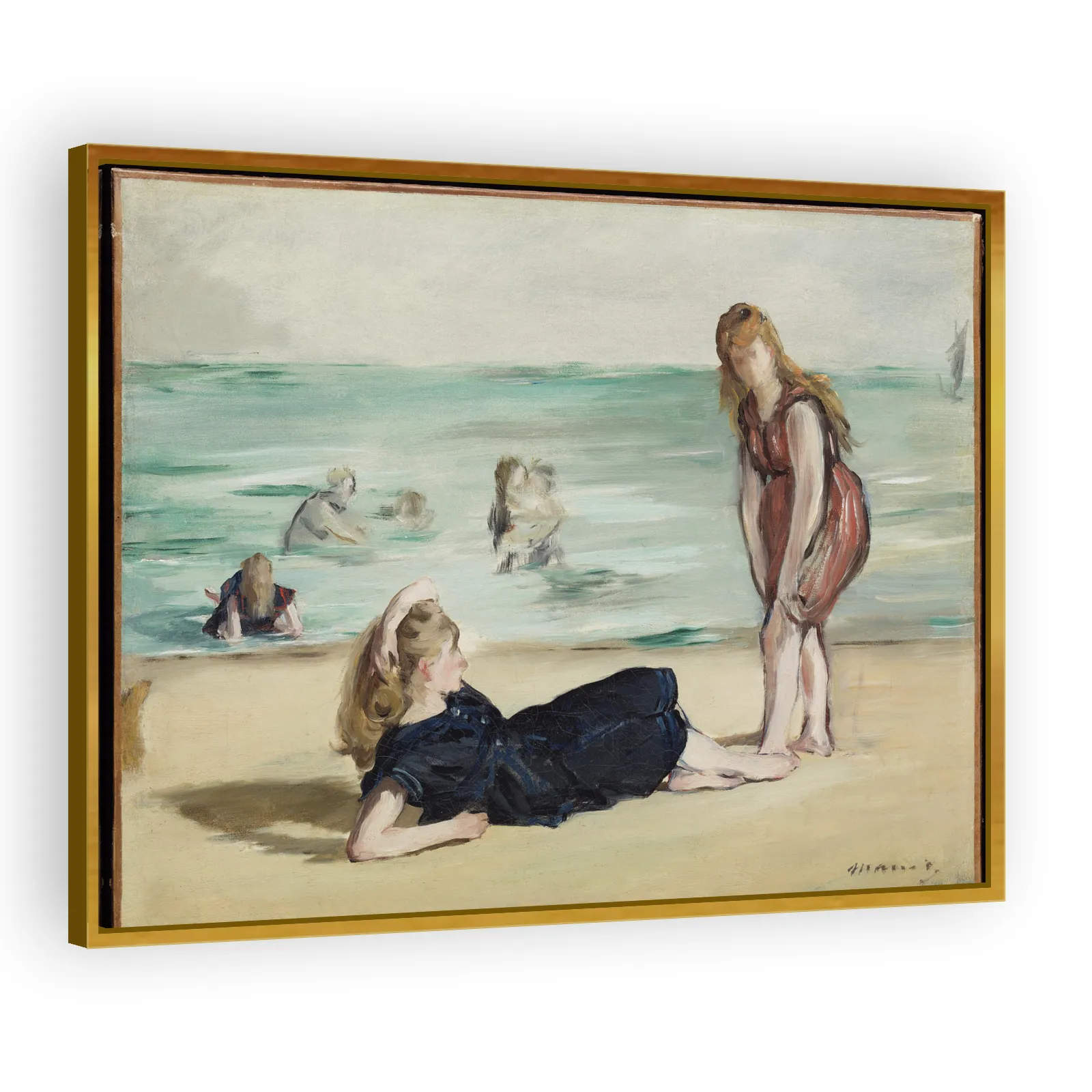 On the Beach by Edouard Manet - view 3 thumbnail