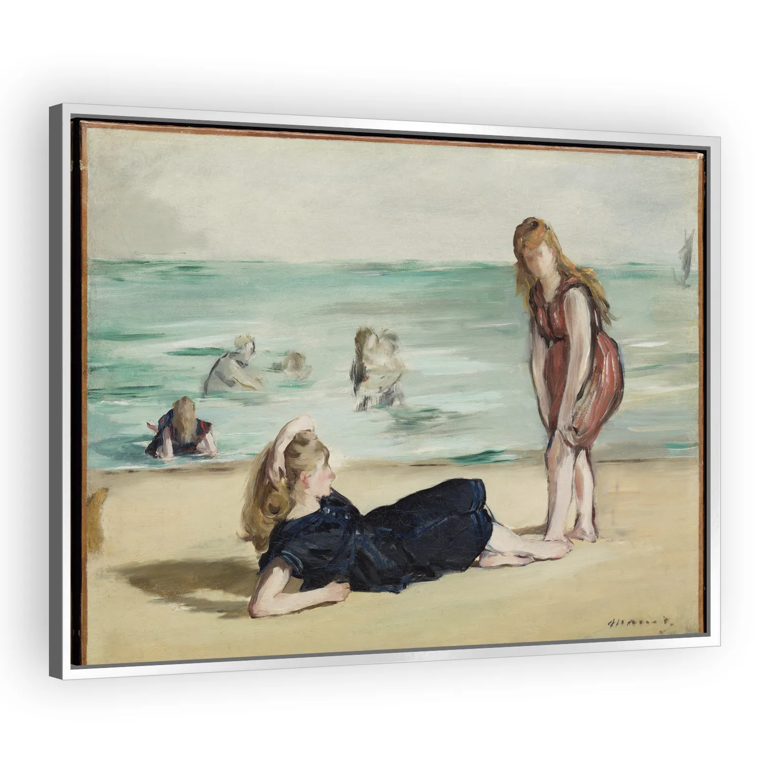 On the Beach by Edouard Manet - view 4 thumbnail