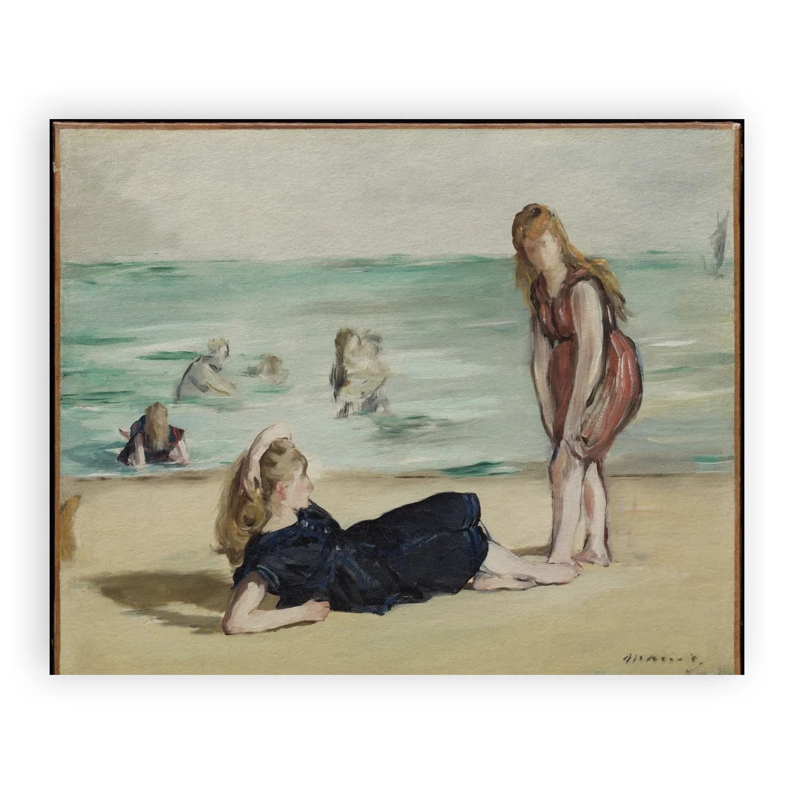 On the Beach by Edouard Manet - view 6 thumbnail