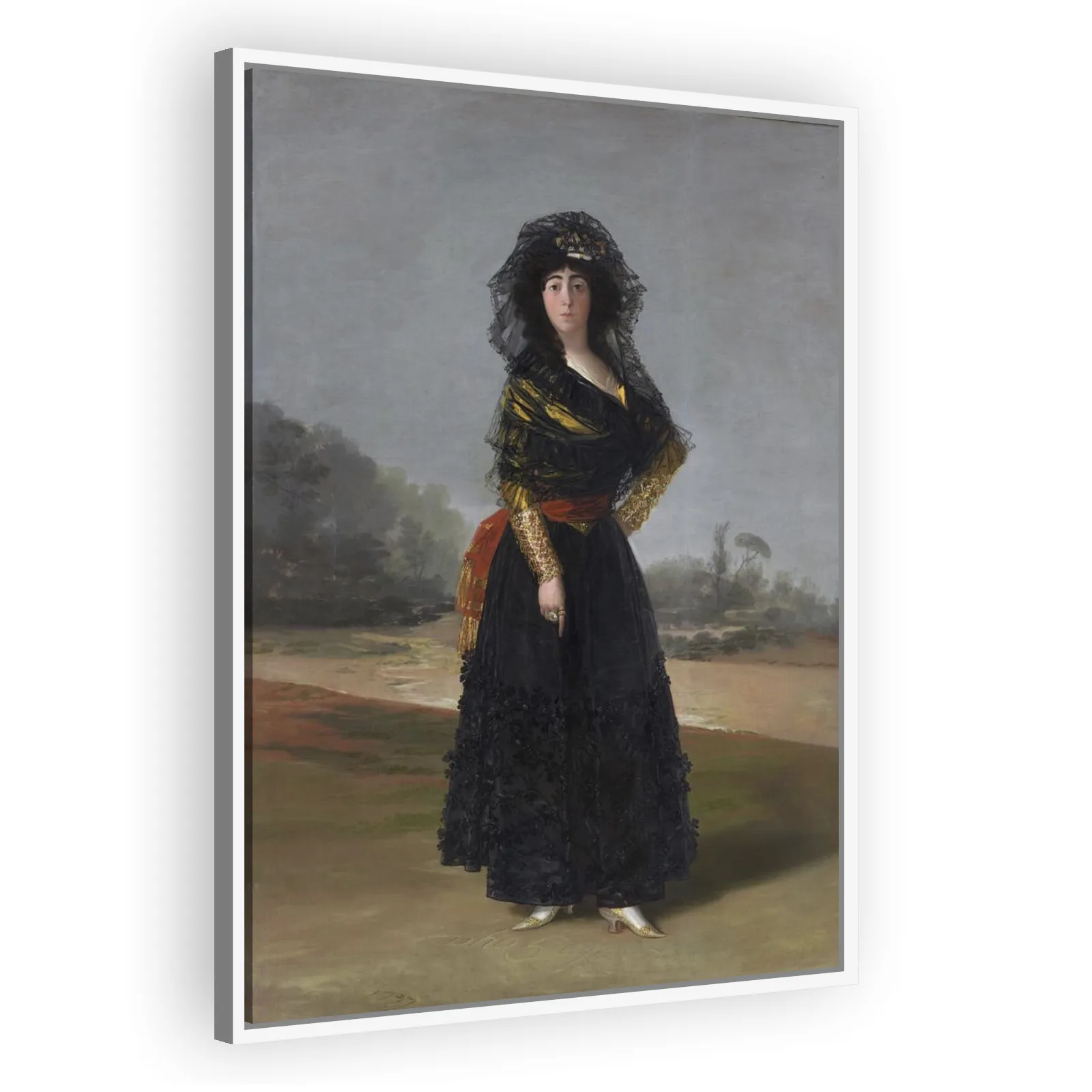 The Black Duchess by Francisco Goya - view 5 thumbnail