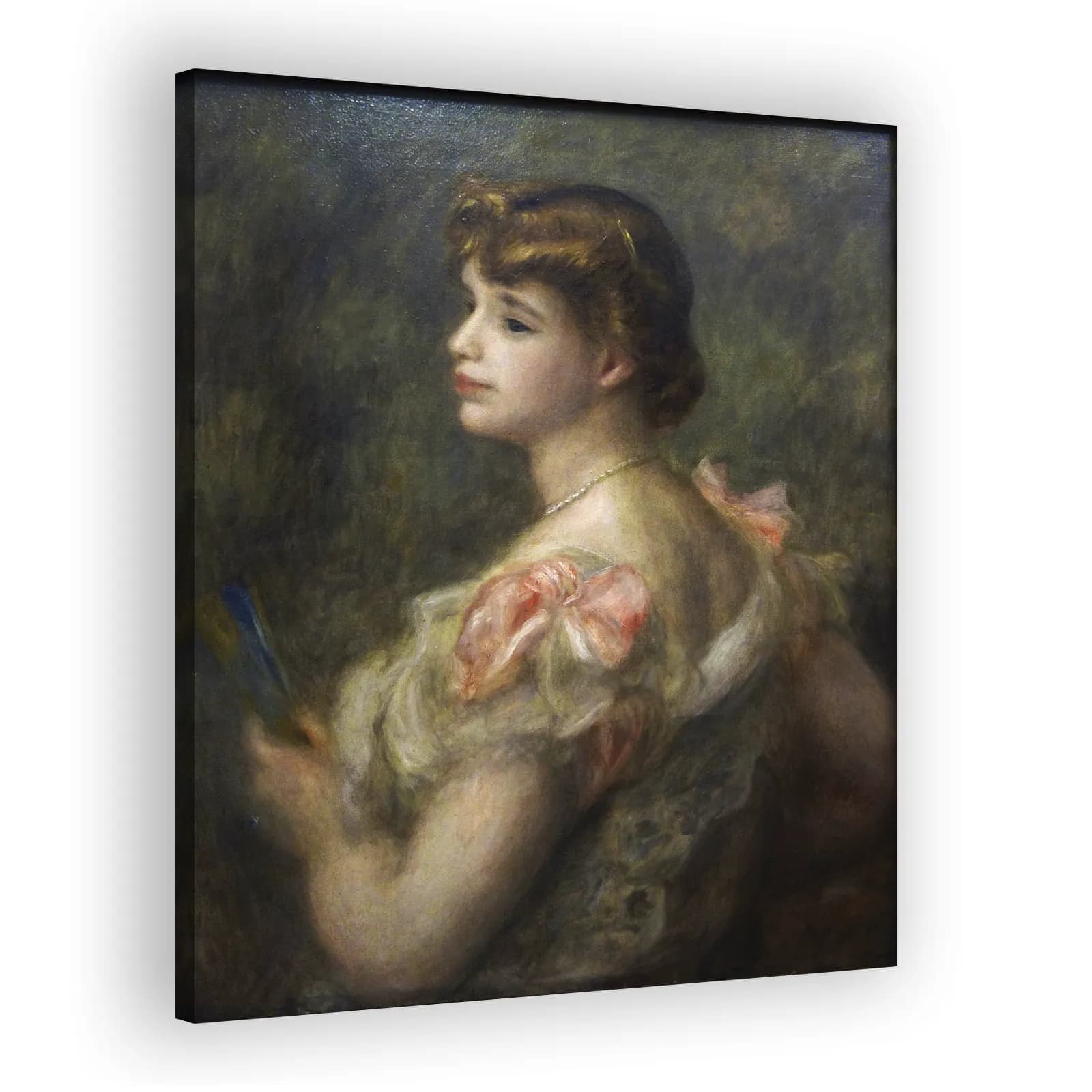 Portrait of Madame Valentine Fray by Pierre Auguste Renoir - view 2 thumbnail