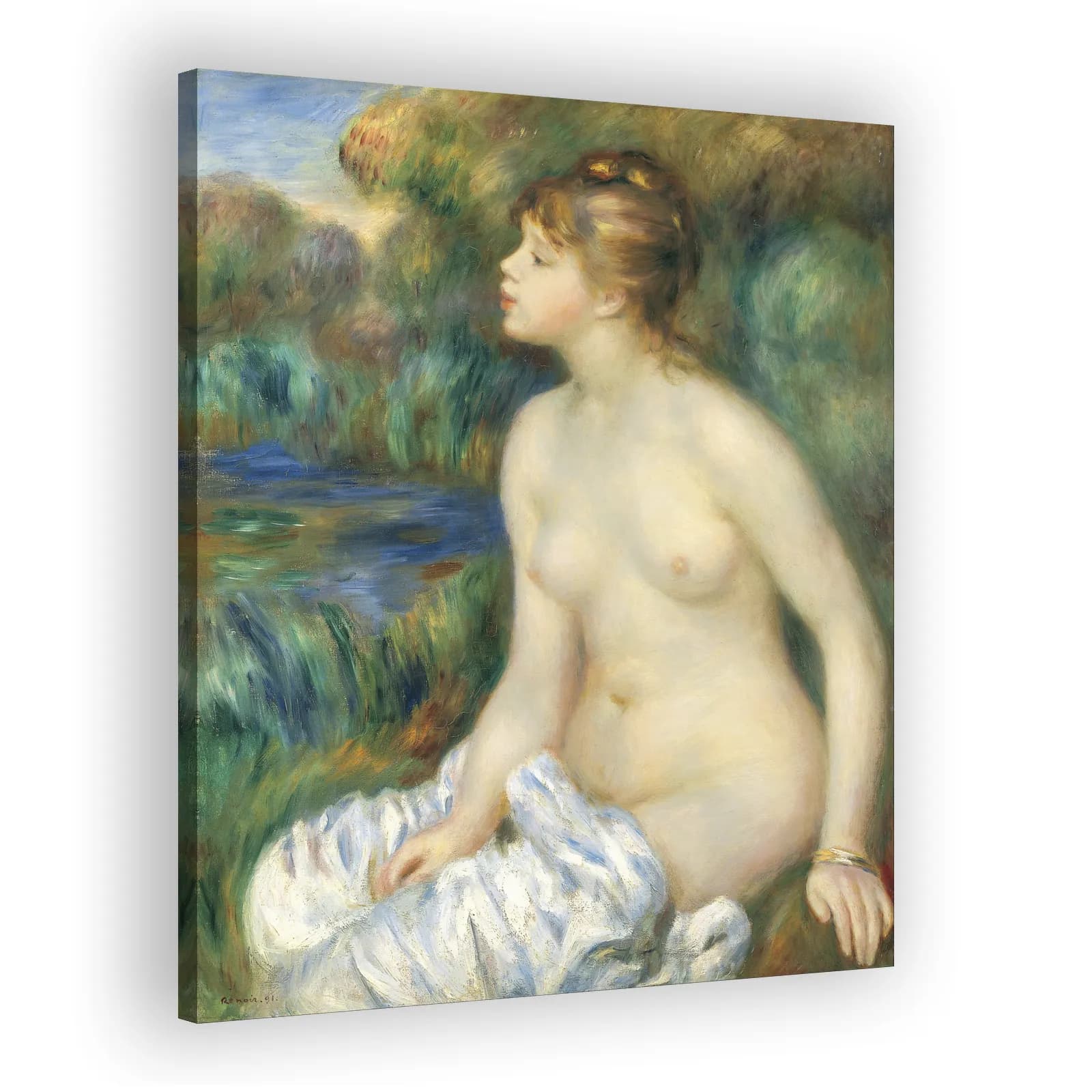 Bather by Pierre Auguste Renoir - view 2 thumbnail