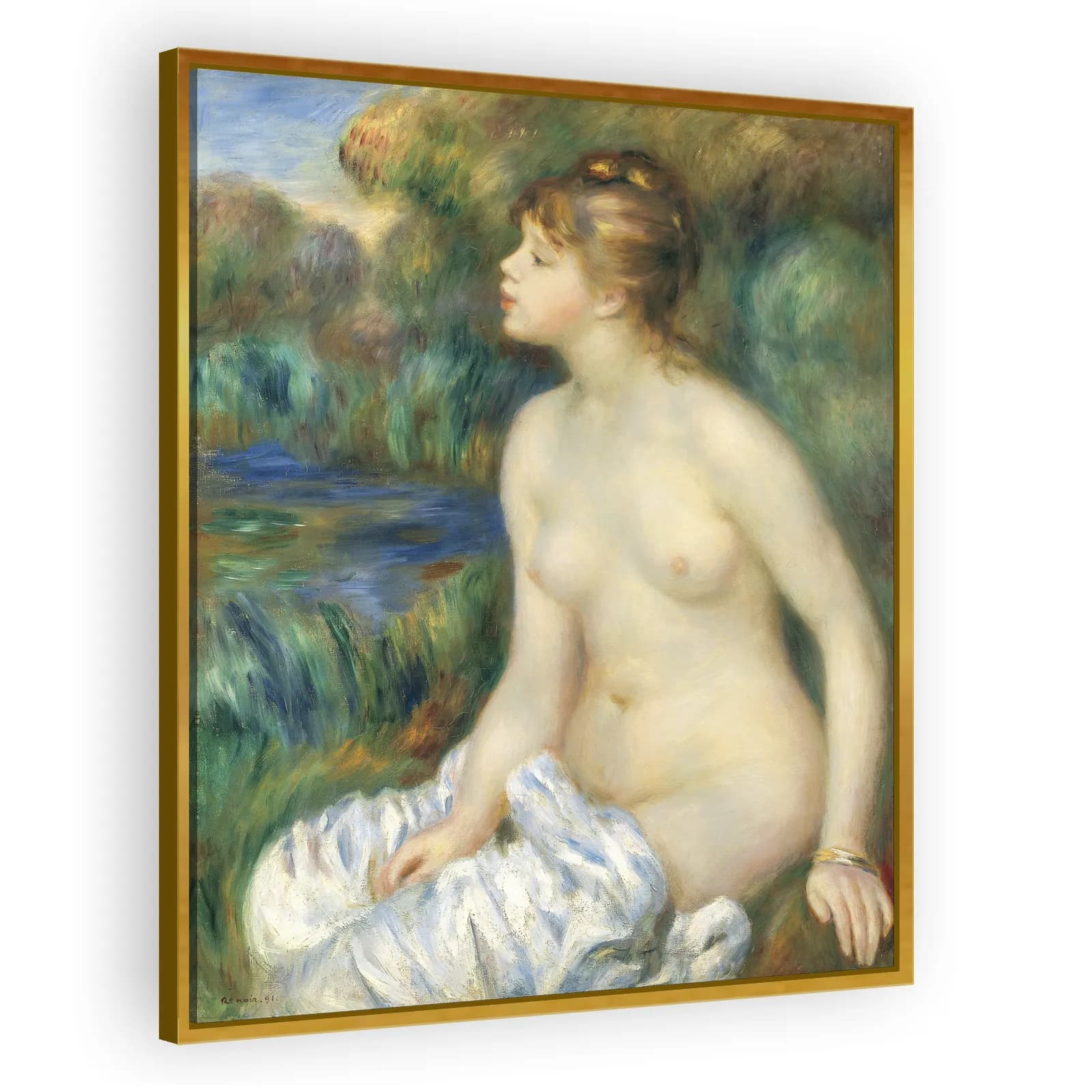 Bather by Pierre Auguste Renoir - view 3 thumbnail