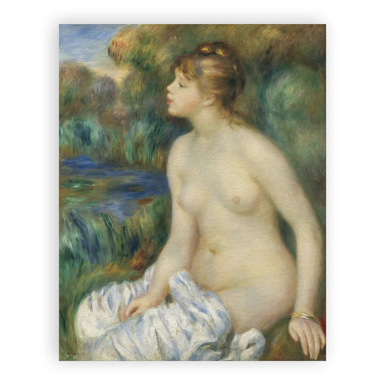 Bather by Pierre Auguste Renoir - view 6 thumbnail