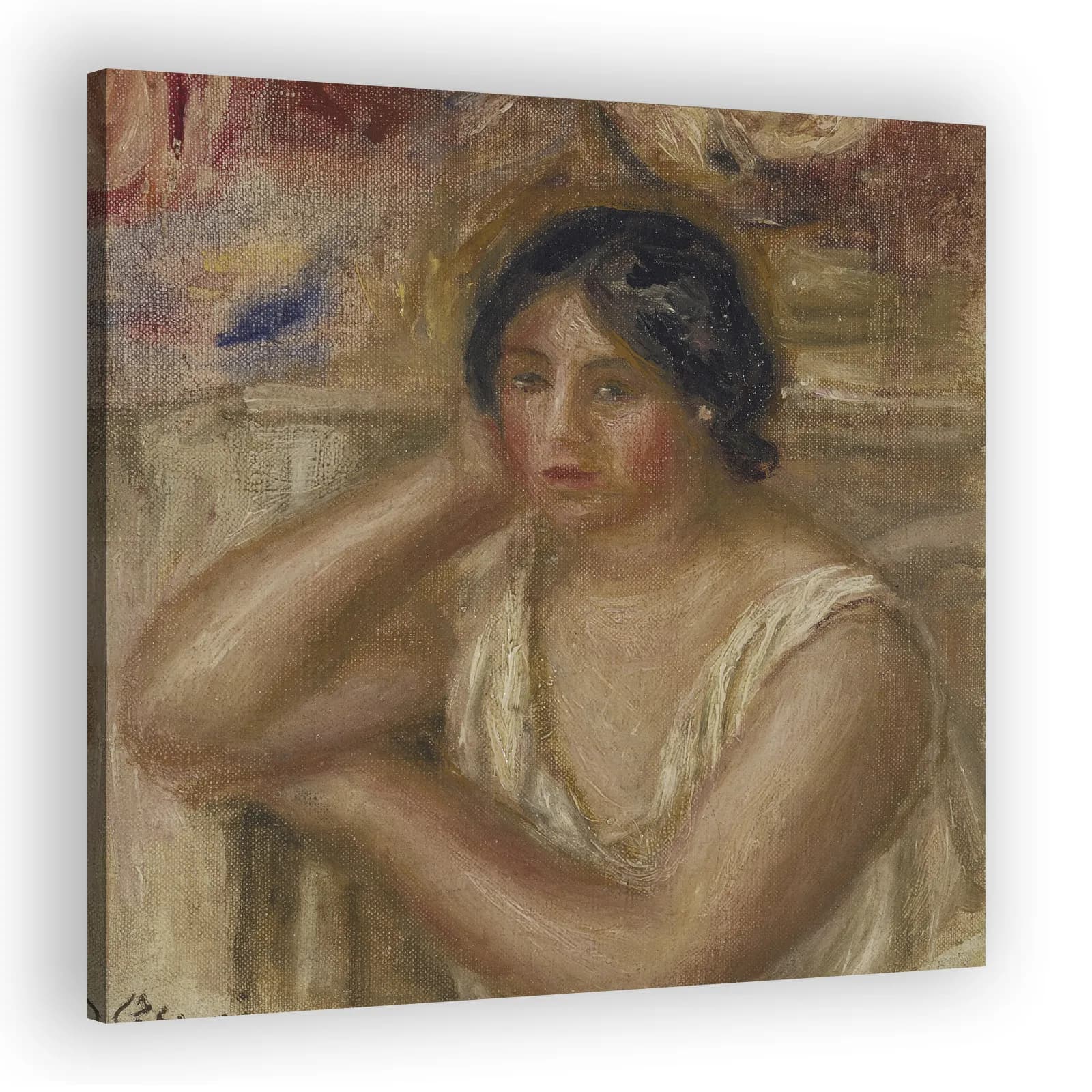 Portrait de Gabrielle by Pierre Auguste Renoir - view 2 thumbnail