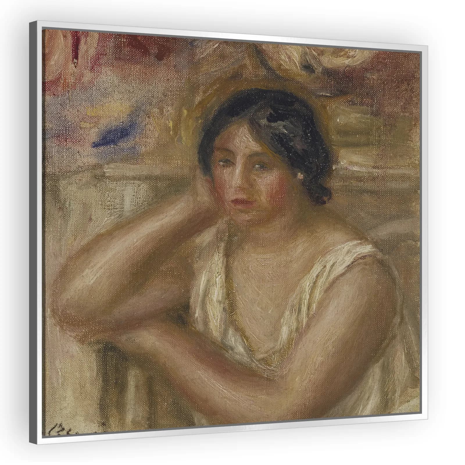 Portrait de Gabrielle by Pierre Auguste Renoir - view 4 thumbnail