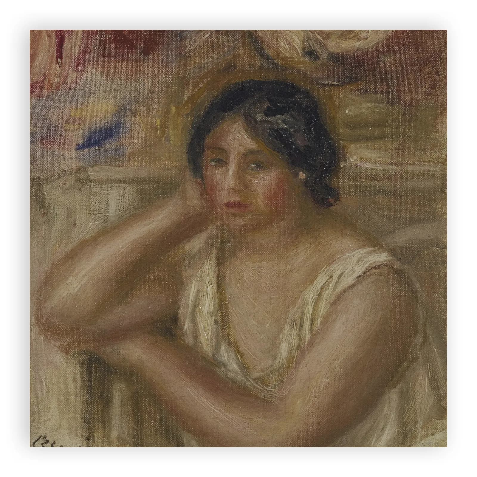 Portrait de Gabrielle by Pierre Auguste Renoir - view 6 thumbnail