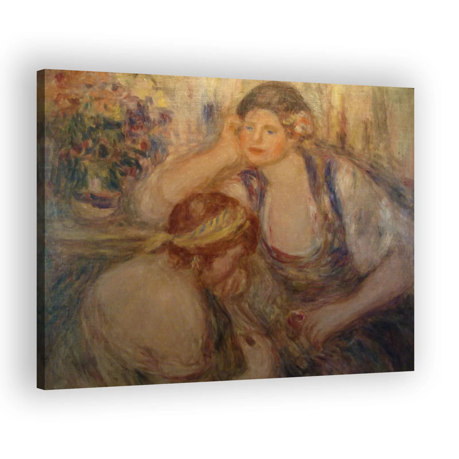 The Serenade by Pierre Auguste Renoir - view 2 thumbnail