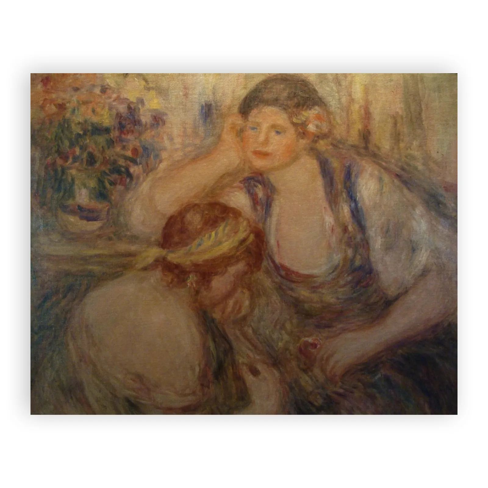 The Serenade by Pierre Auguste Renoir - view 6 thumbnail