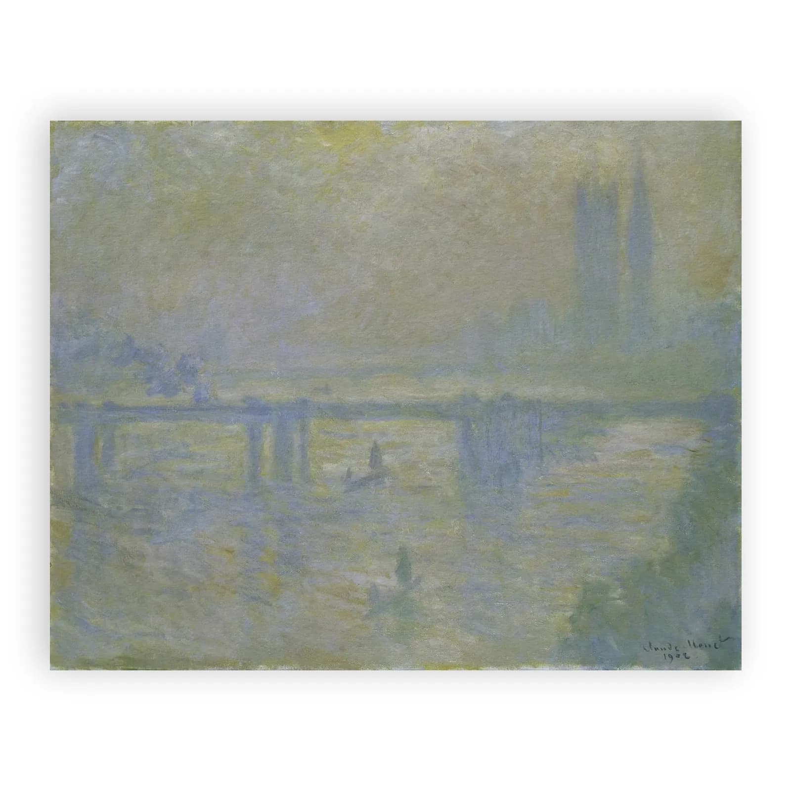 Charing Cross Bridge by Claude Monet - view 6 thumbnail