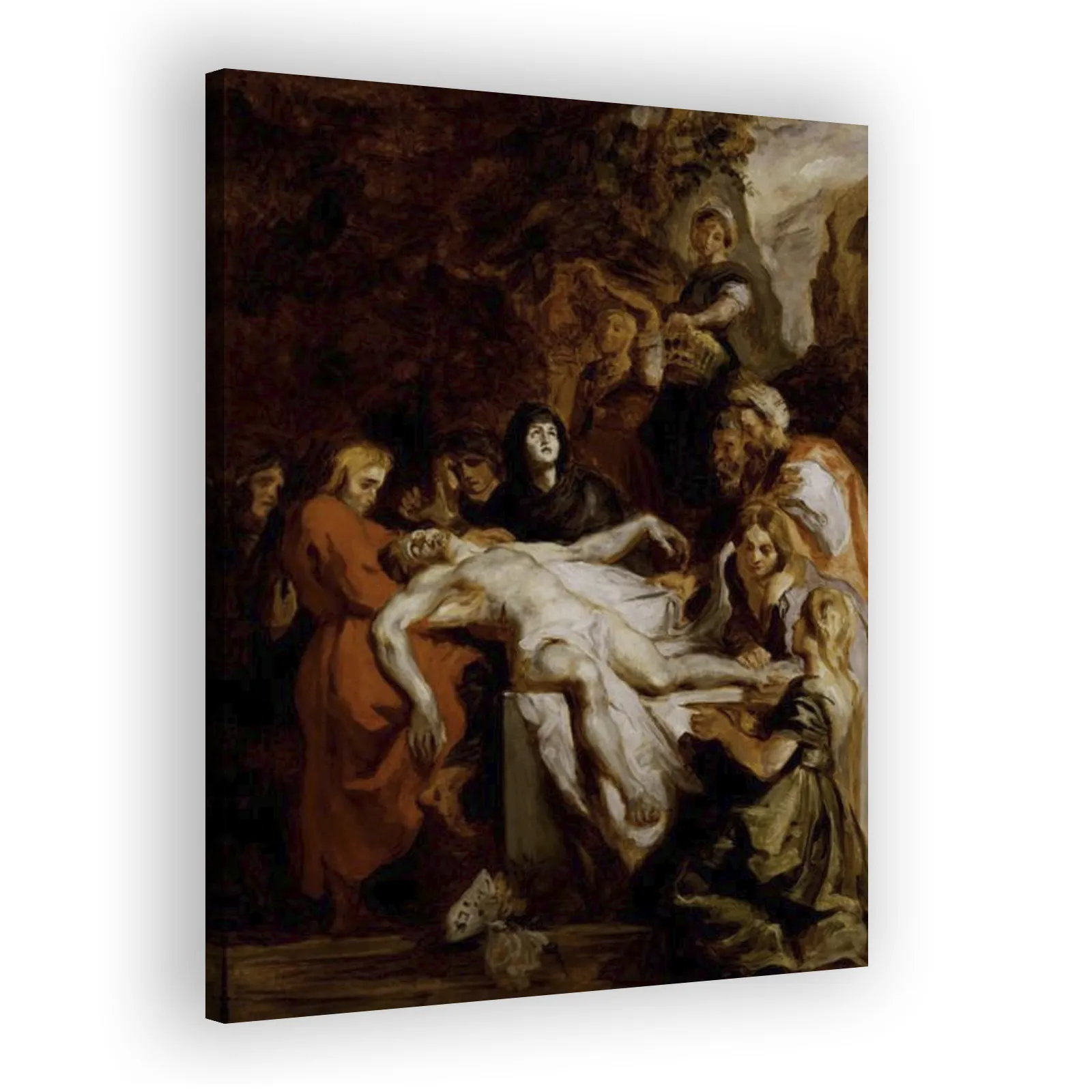 The Entombment by Eugene Delacroix - view 2 thumbnail