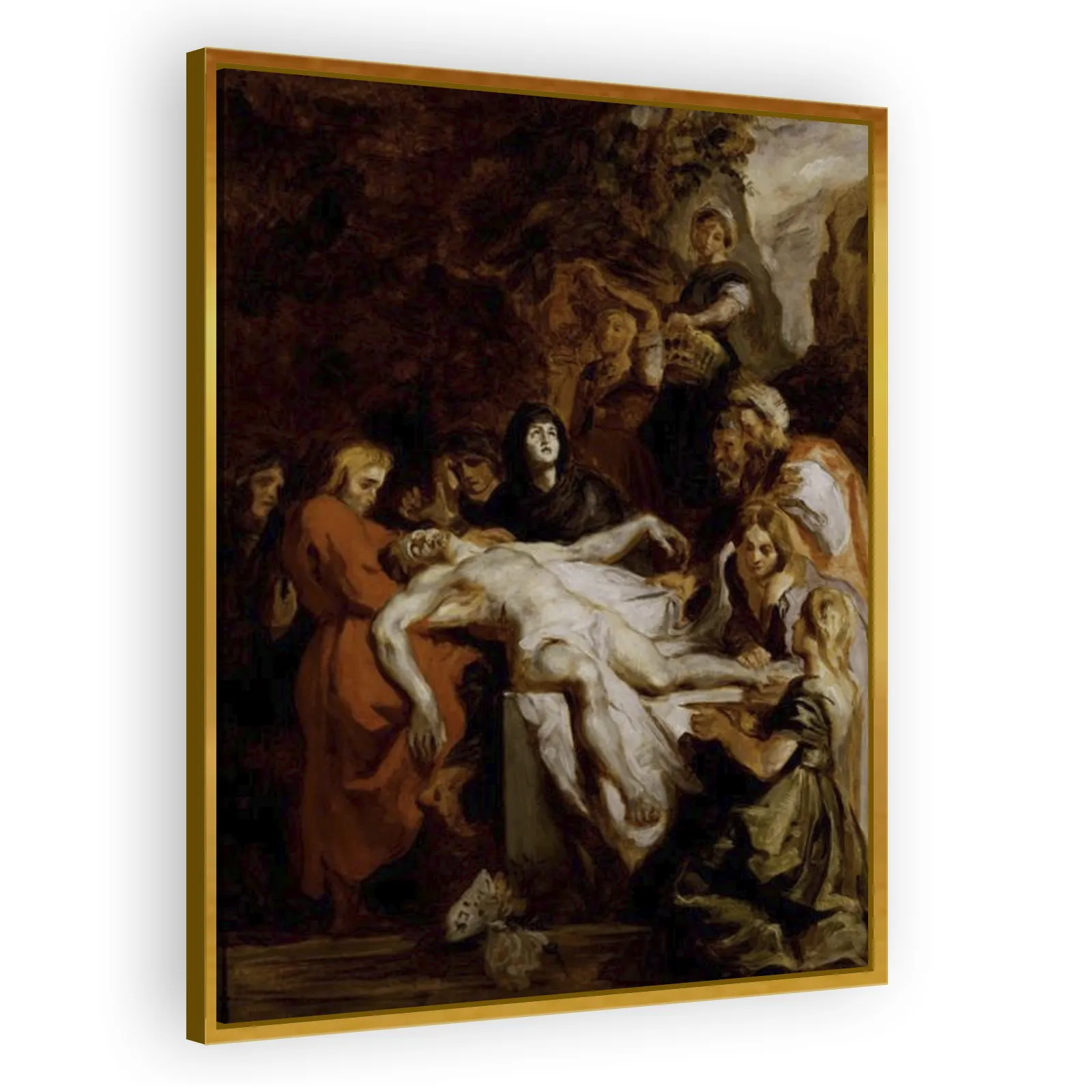 The Entombment by Eugene Delacroix - view 3 thumbnail