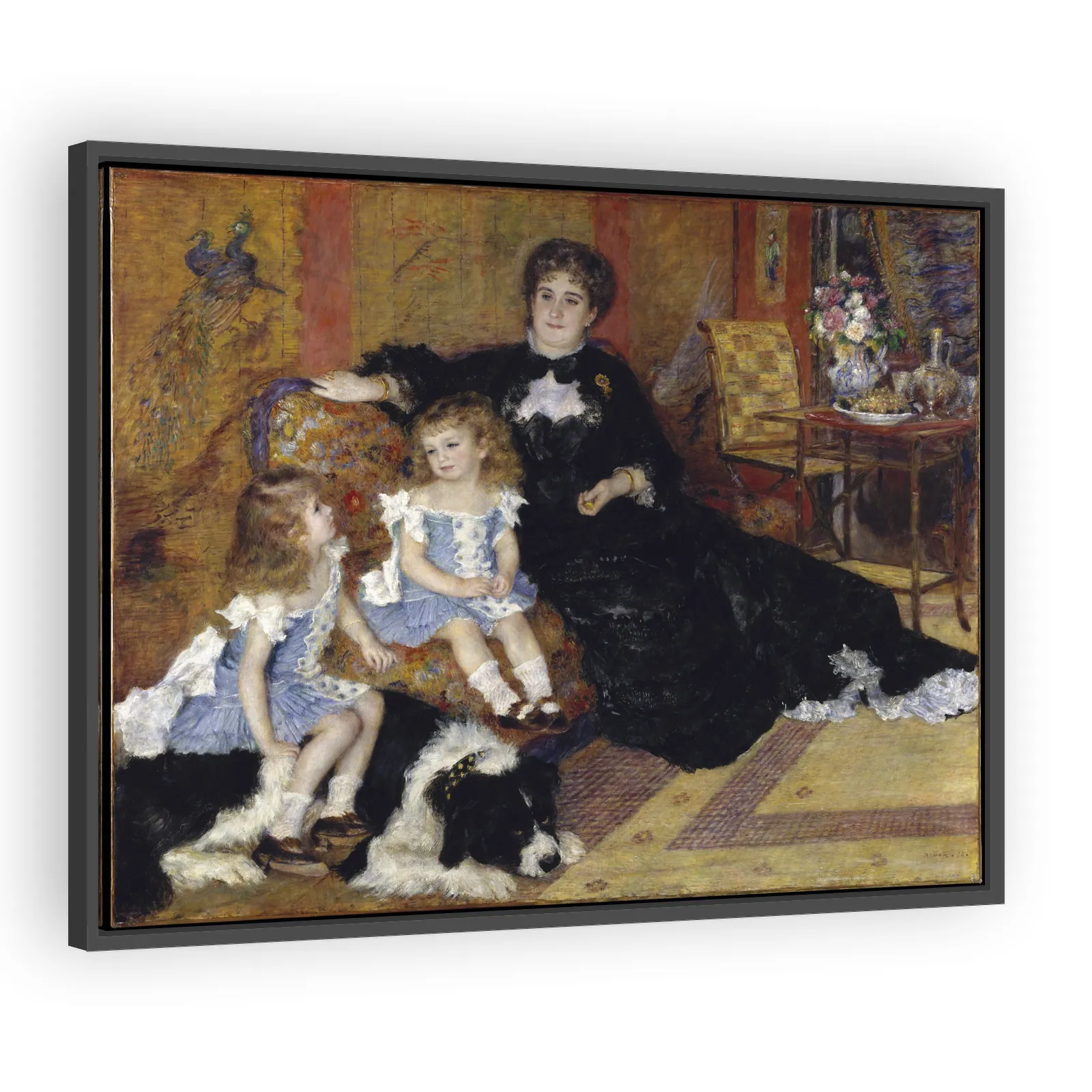 Madame Georges Charpentier and Her Children by Pierre Auguste Renoir