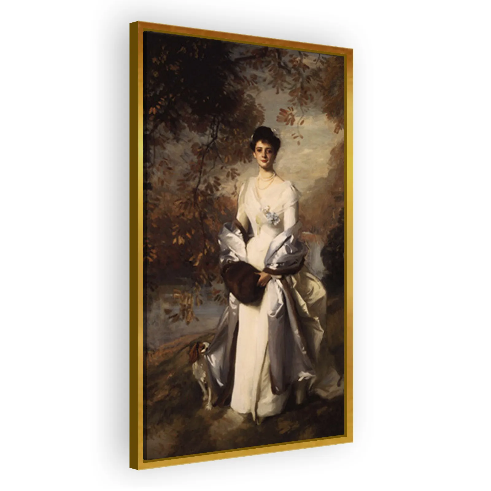 Pauline Astor by John Singer Sargent - view 3 thumbnail