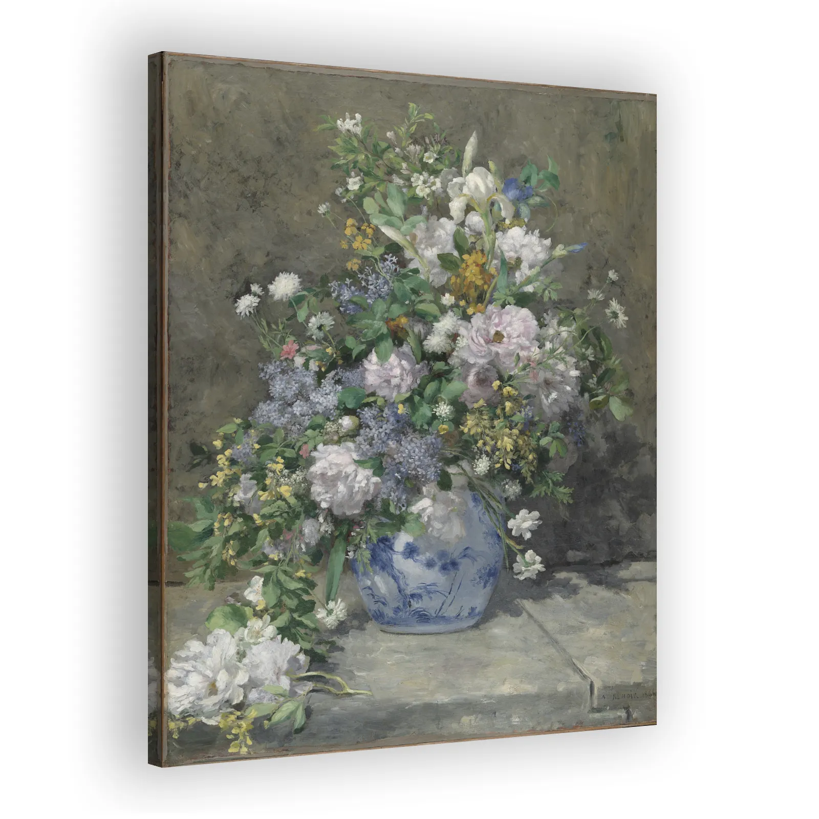 Spring Bouquet by Pierre Auguste Renoir - view 2 thumbnail