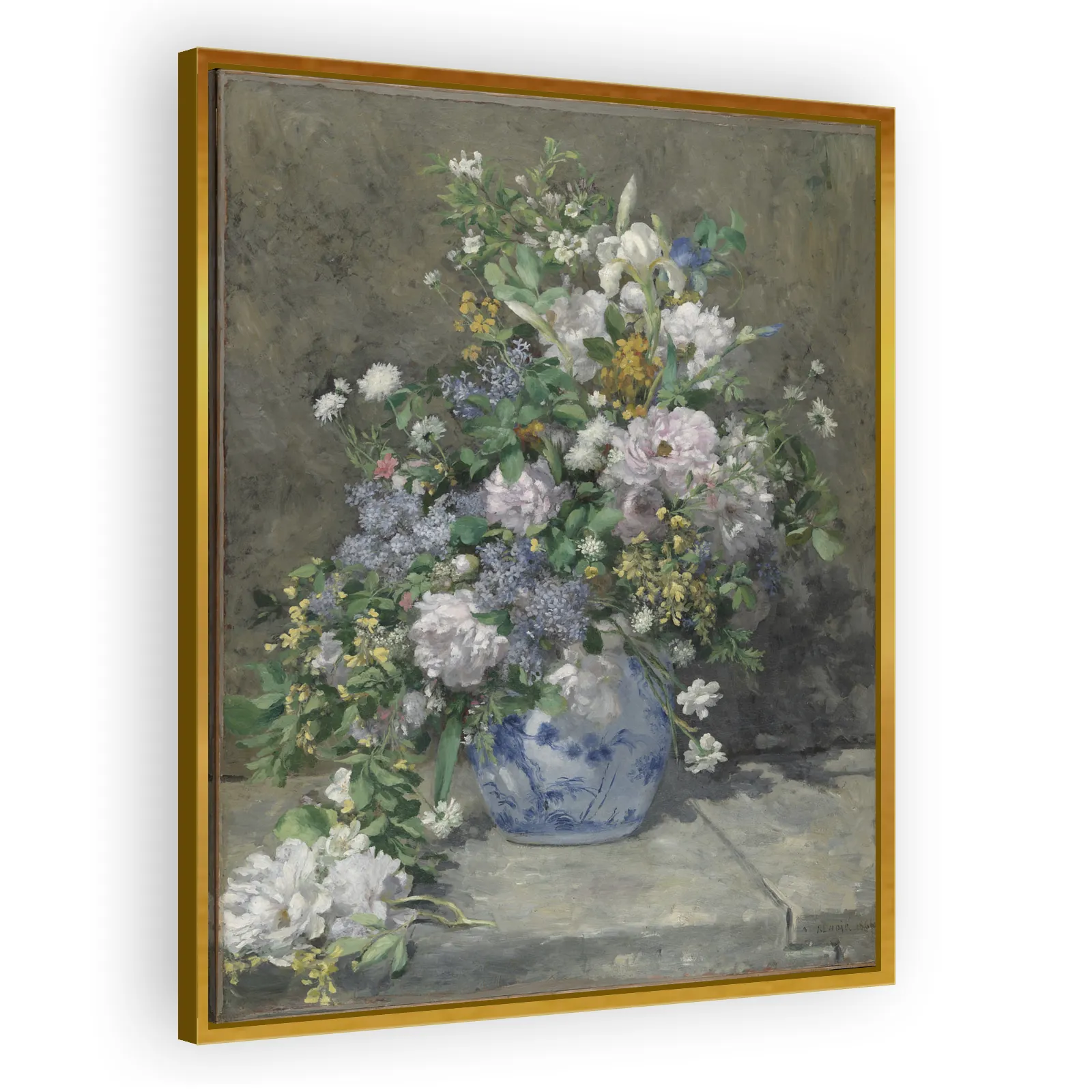 Spring Bouquet by Pierre Auguste Renoir - view 3 thumbnail