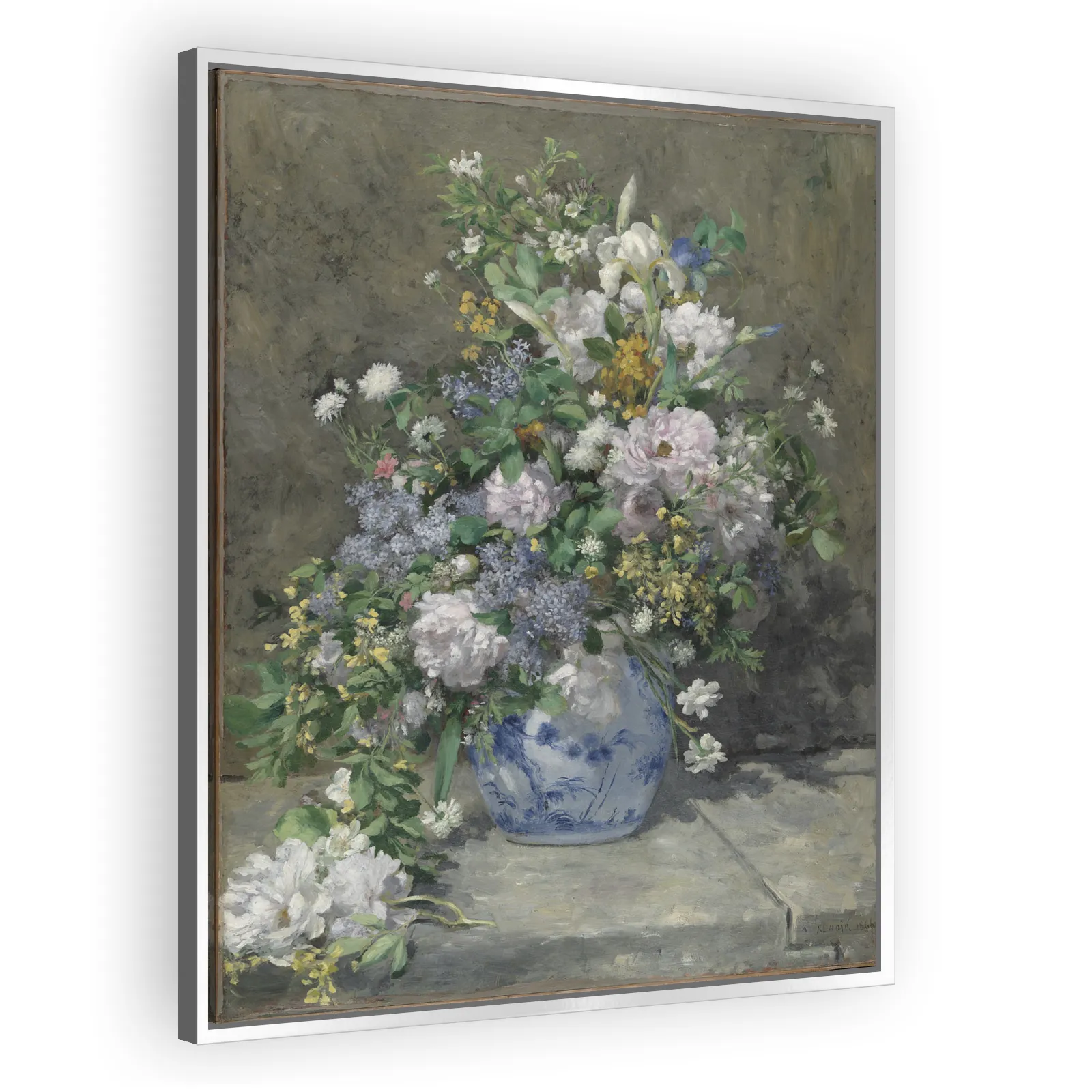 Spring Bouquet by Pierre Auguste Renoir - view 4 thumbnail