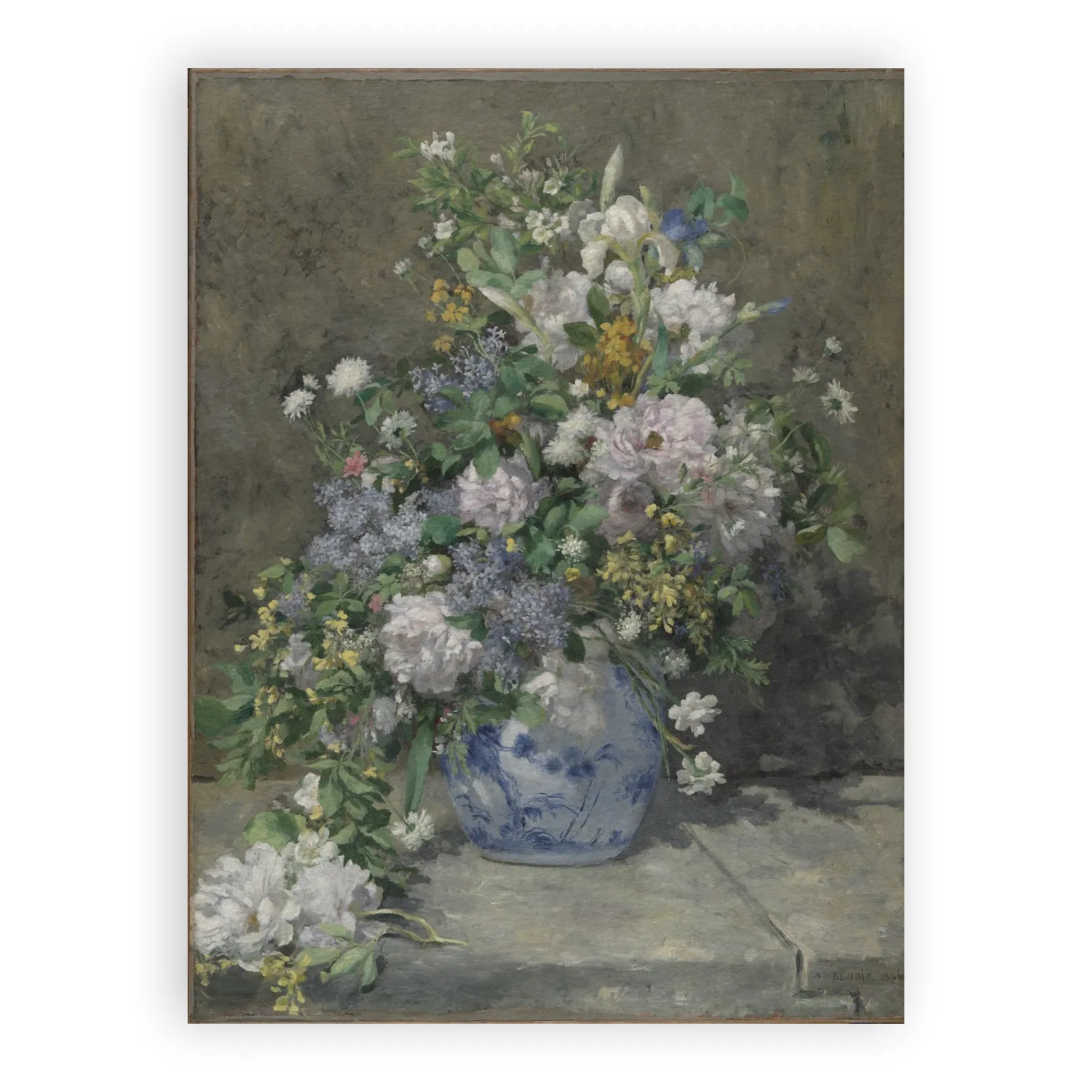 Spring Bouquet by Pierre Auguste Renoir - view 6 thumbnail