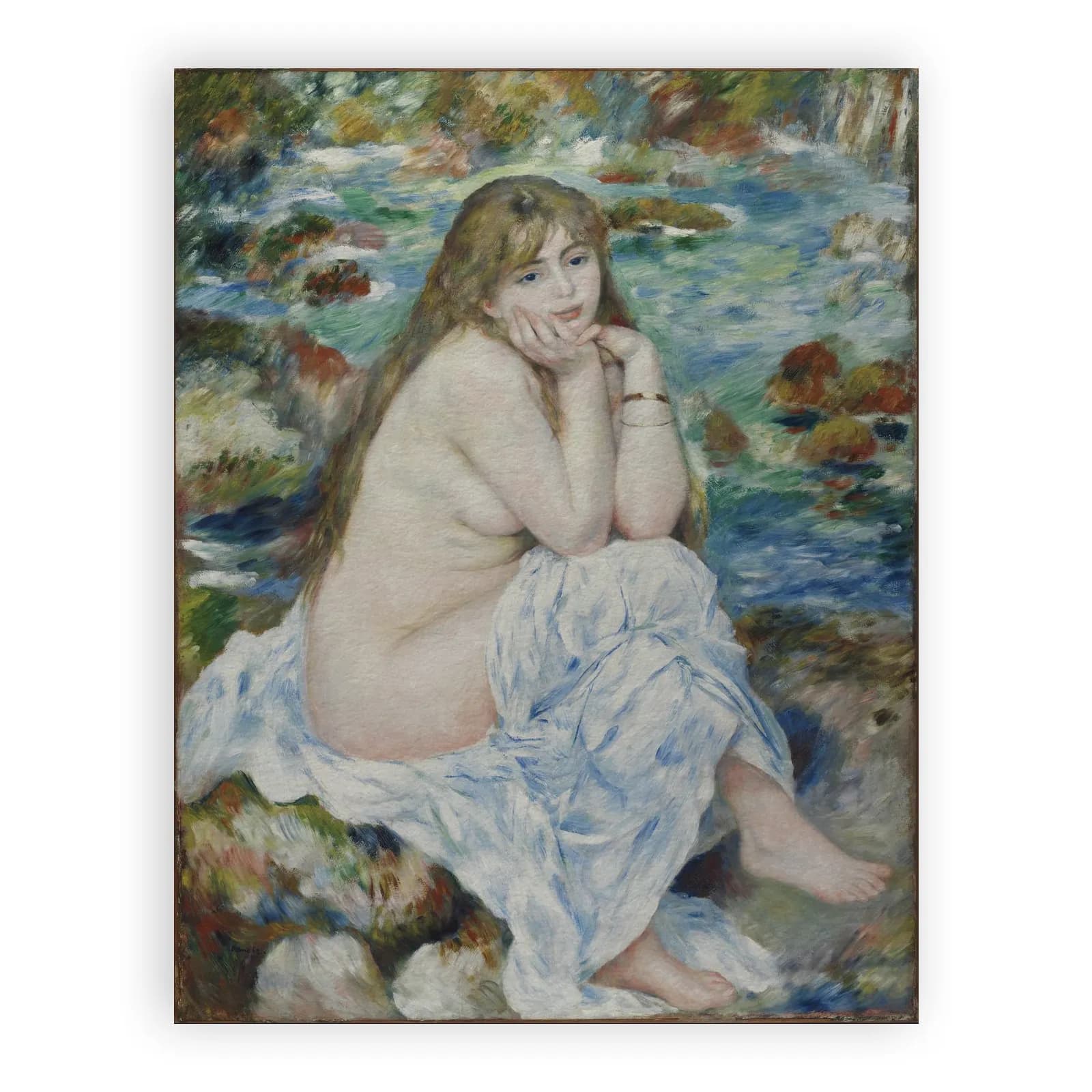 Seated Bather by Pierre Auguste Renoir - view 6 thumbnail