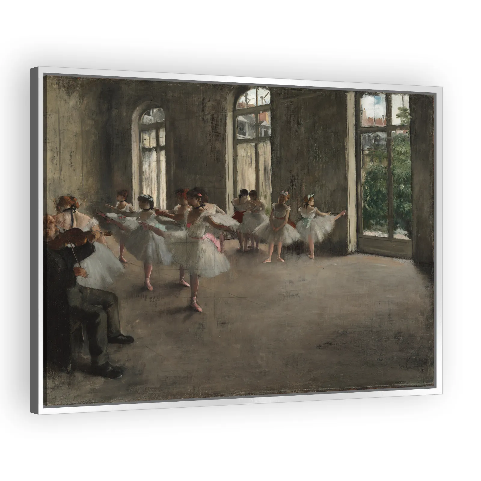 The Rehearsal by Edgar Degas - view 4 thumbnail