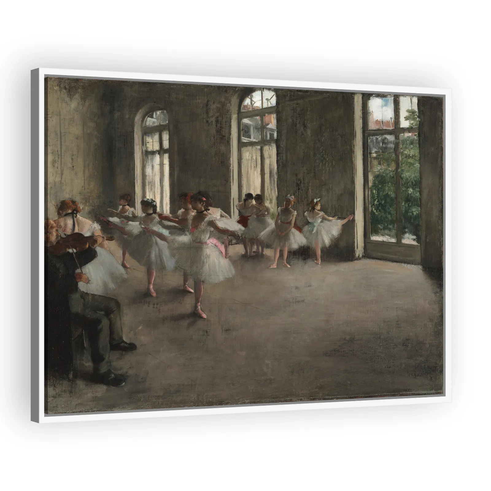 The Rehearsal by Edgar Degas - view 5 thumbnail