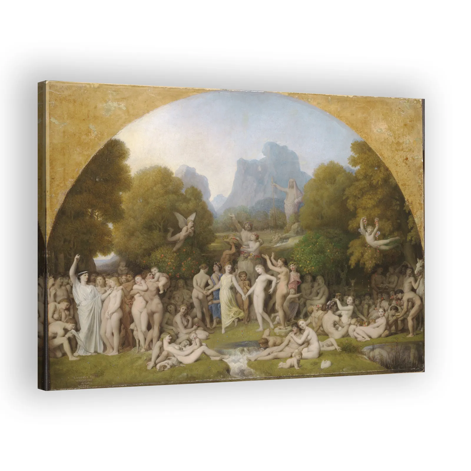 The Golden Age by Jean Auguste Dominique Ingres - view 2 thumbnail