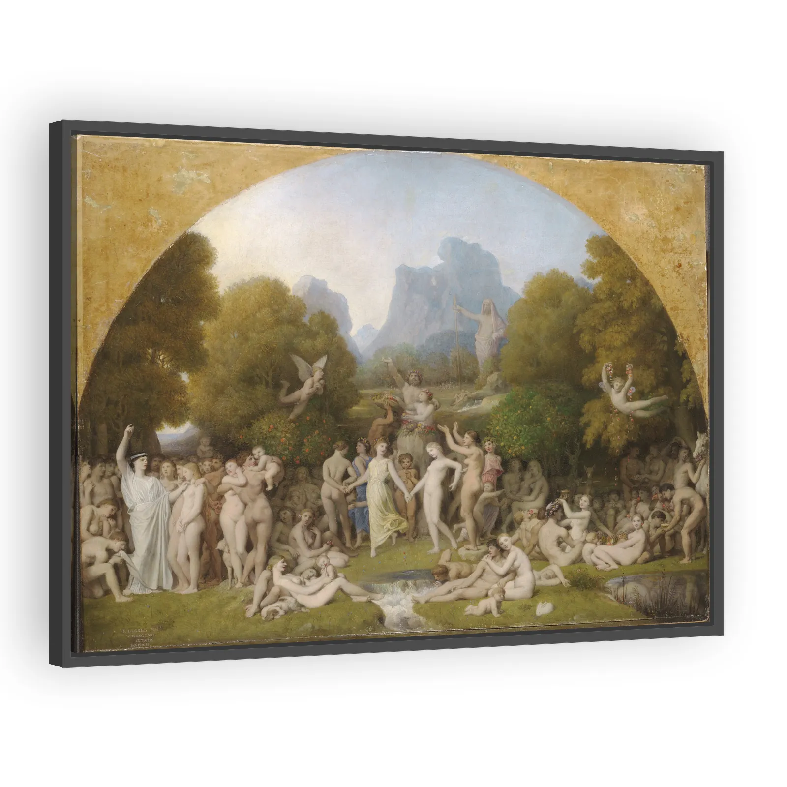 The Golden Age by Jean Auguste Dominique Ingres