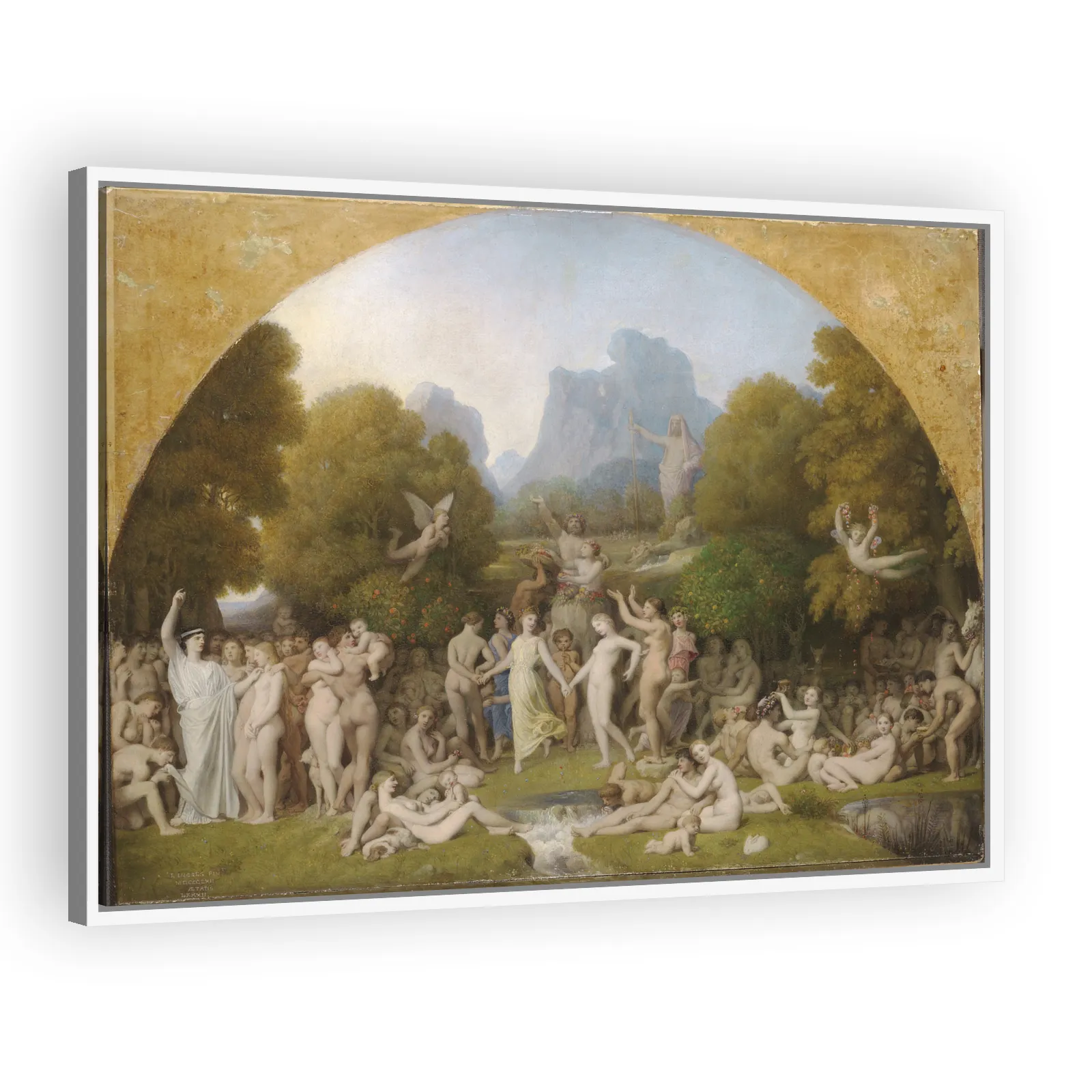 The Golden Age by Jean Auguste Dominique Ingres - view 5 thumbnail