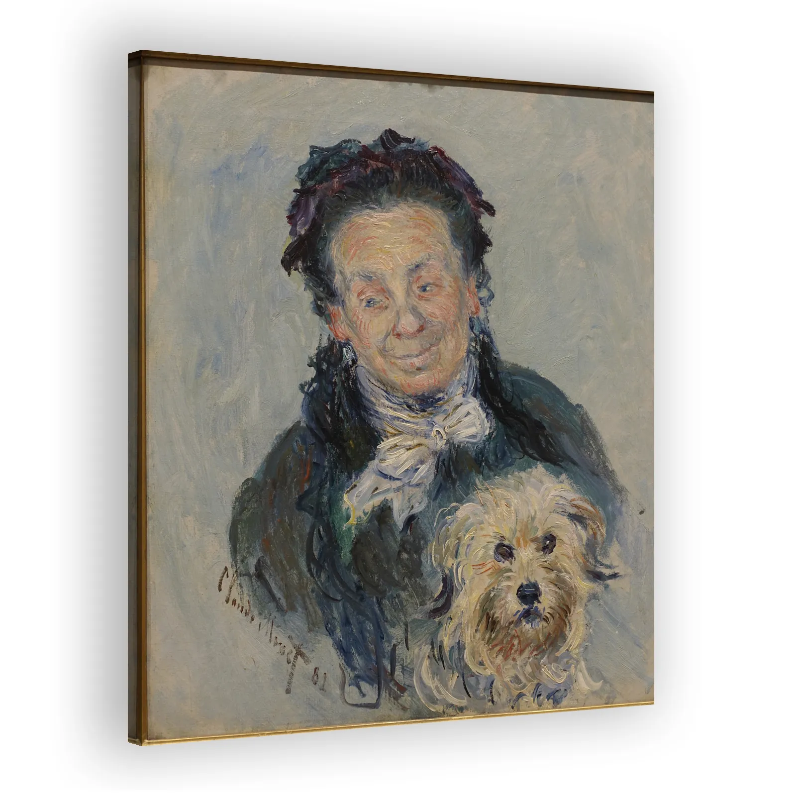 Eugénie Graff (Madame Paul) by Claude Monet - view 2 thumbnail
