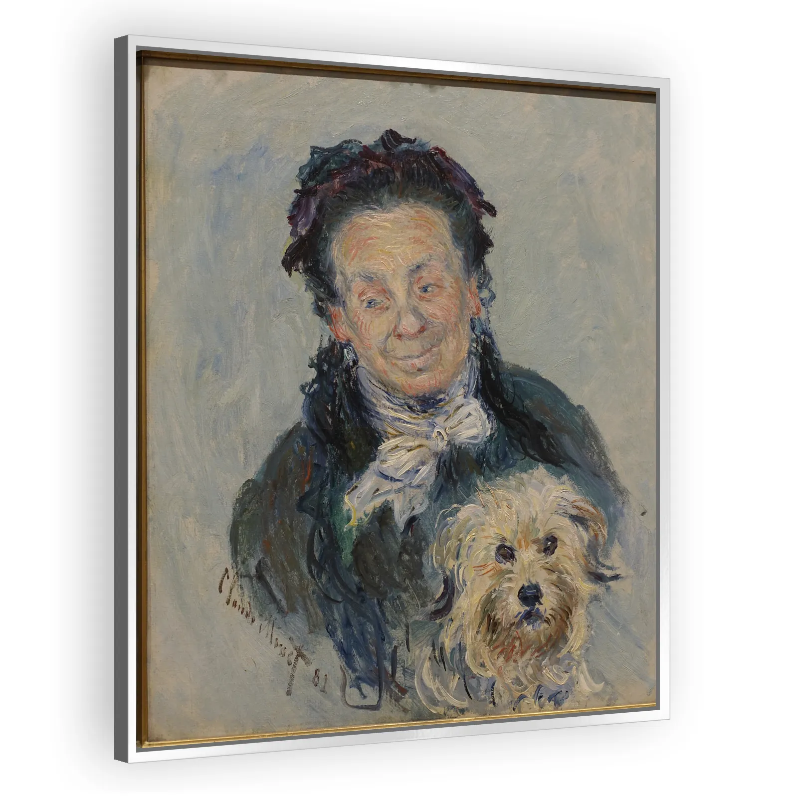 Eugénie Graff (Madame Paul) by Claude Monet - view 4 thumbnail