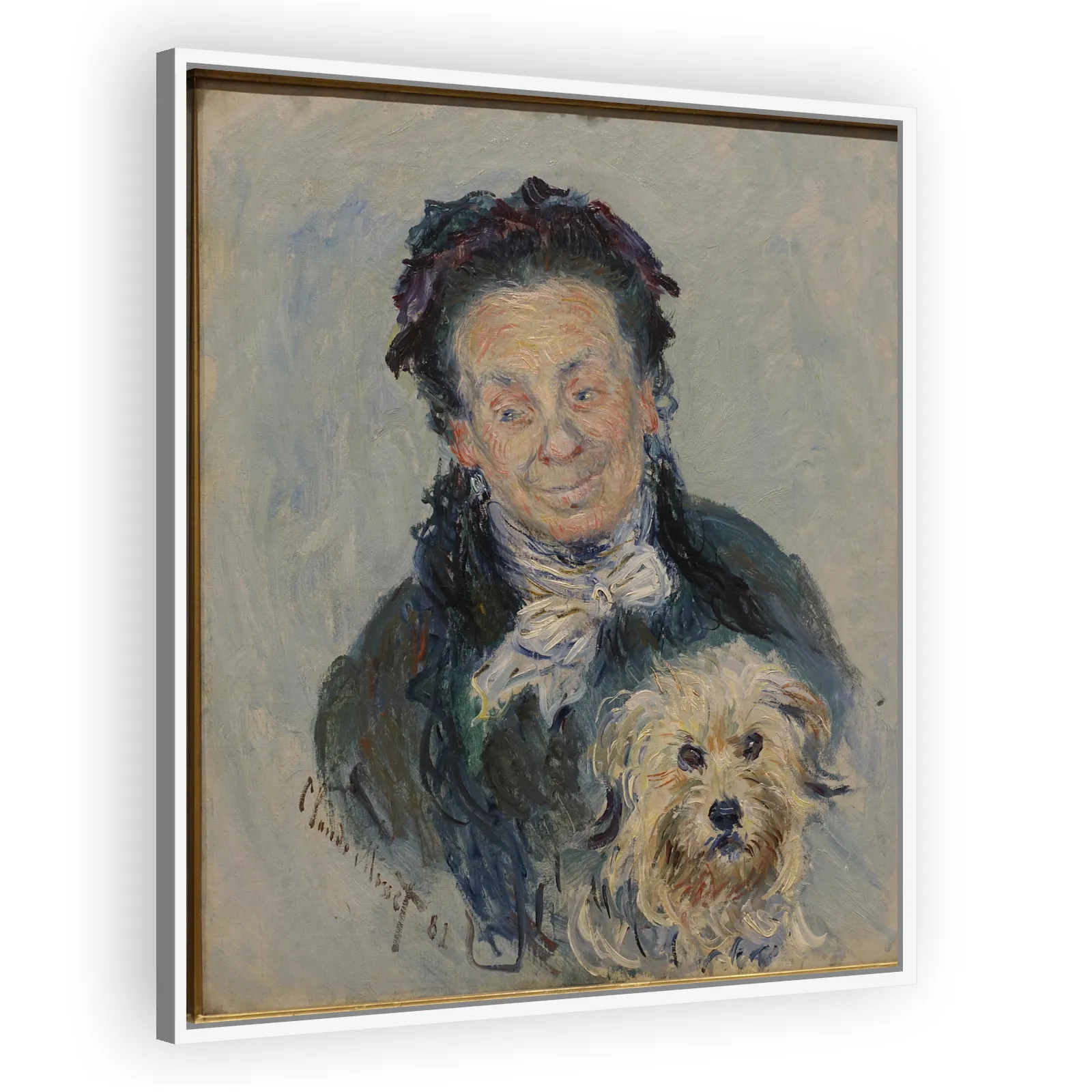 Eugénie Graff (Madame Paul) by Claude Monet - view 5 thumbnail