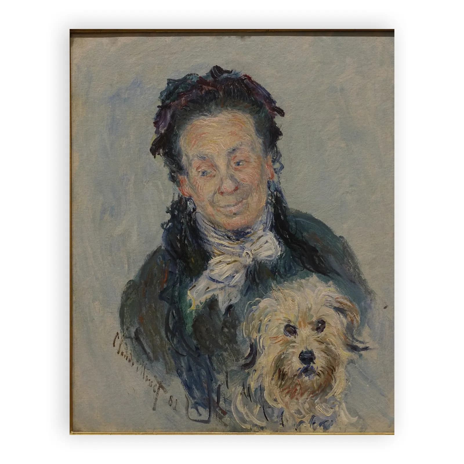 Eugénie Graff (Madame Paul) by Claude Monet - view 6 thumbnail